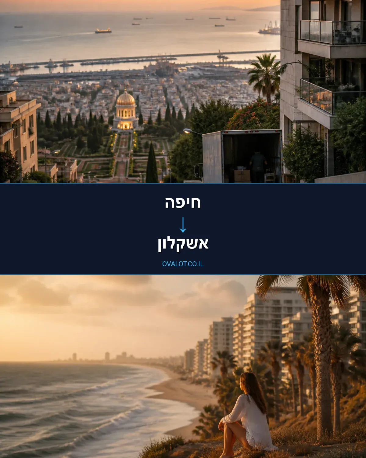 הובלות עם מנוף מחיפה לאשקלון