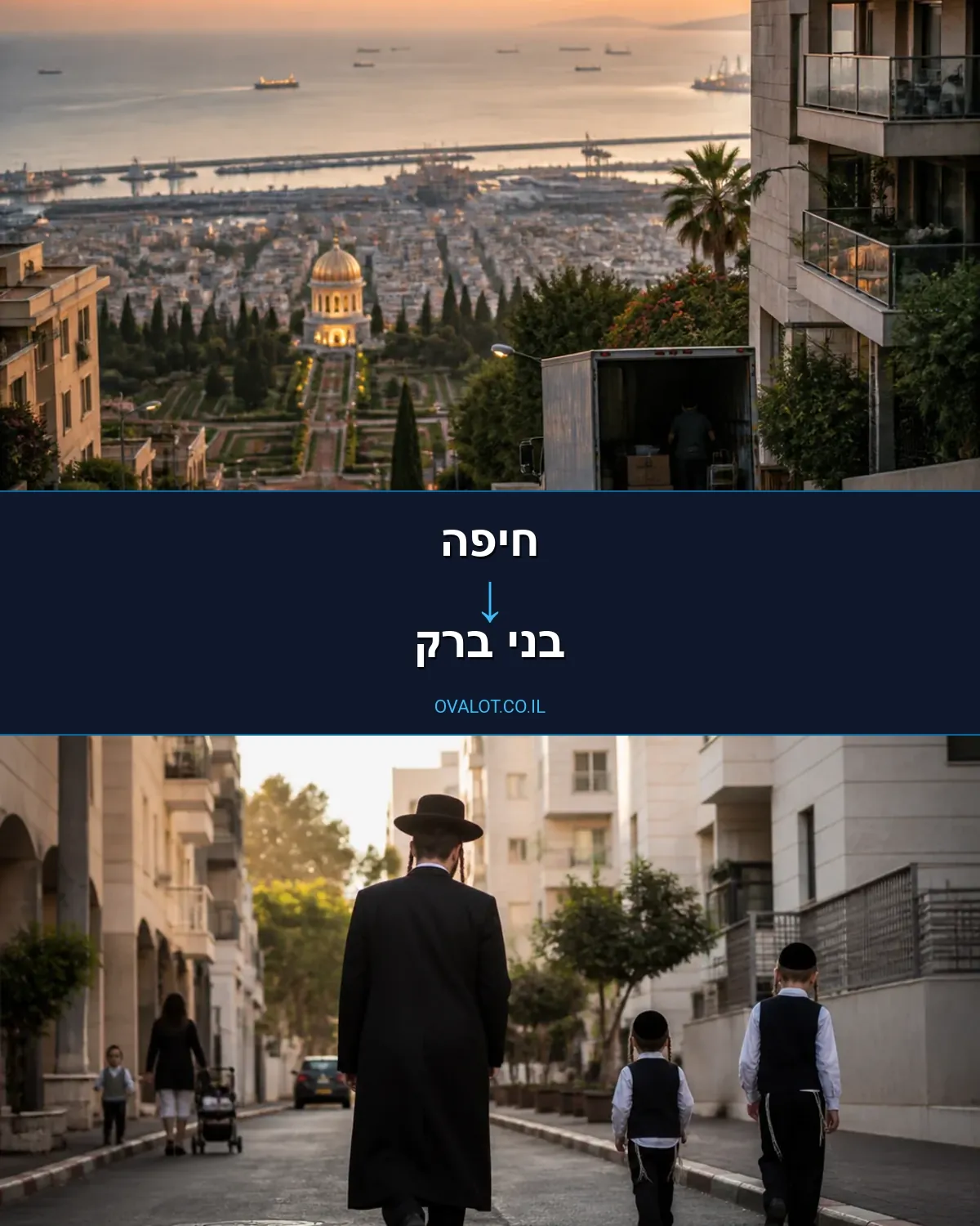 הובלה בקירור מחיפה לבני ברק