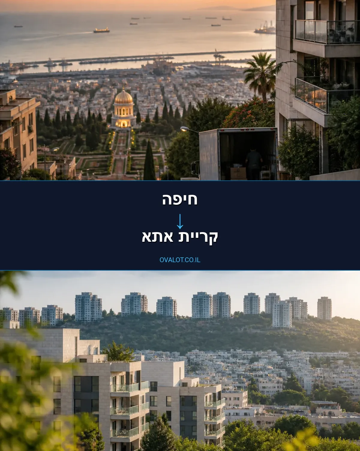 הובלת מטענים חורגים מחיפה לקריית אתא