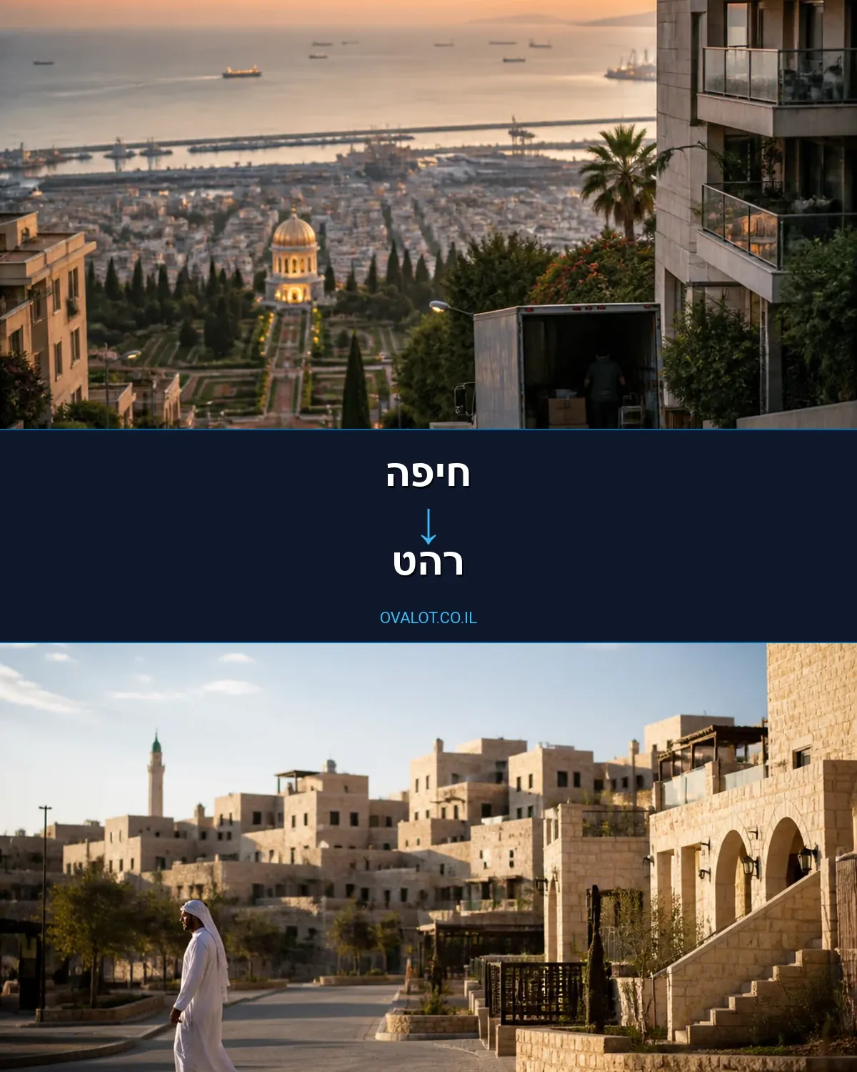 הובלות דירה מחיפה לרהט