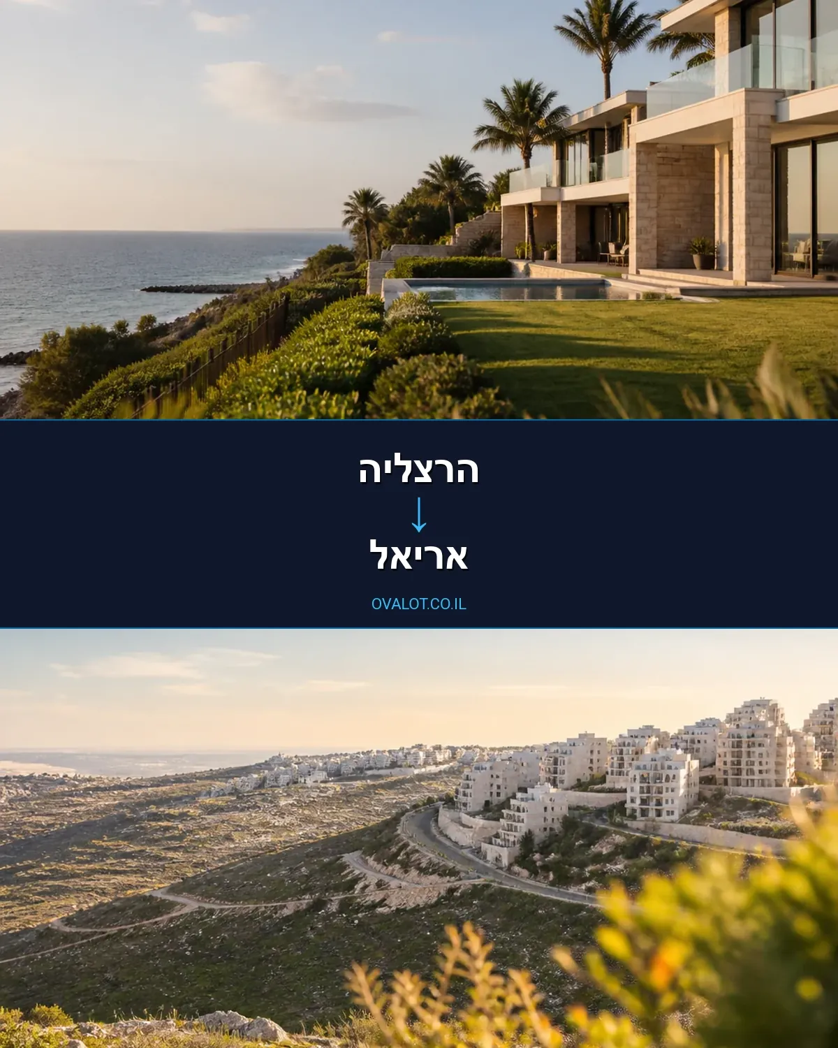 הובלות עם מנוף מהרצליה לאריאל