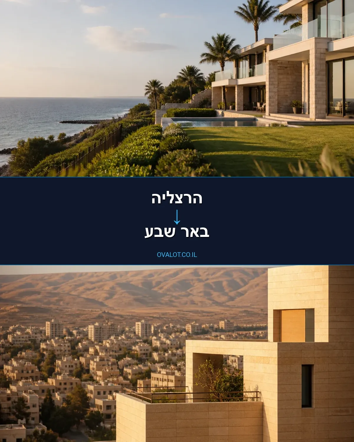 הובלות עם מנוף מהרצליה לבאר שבע
