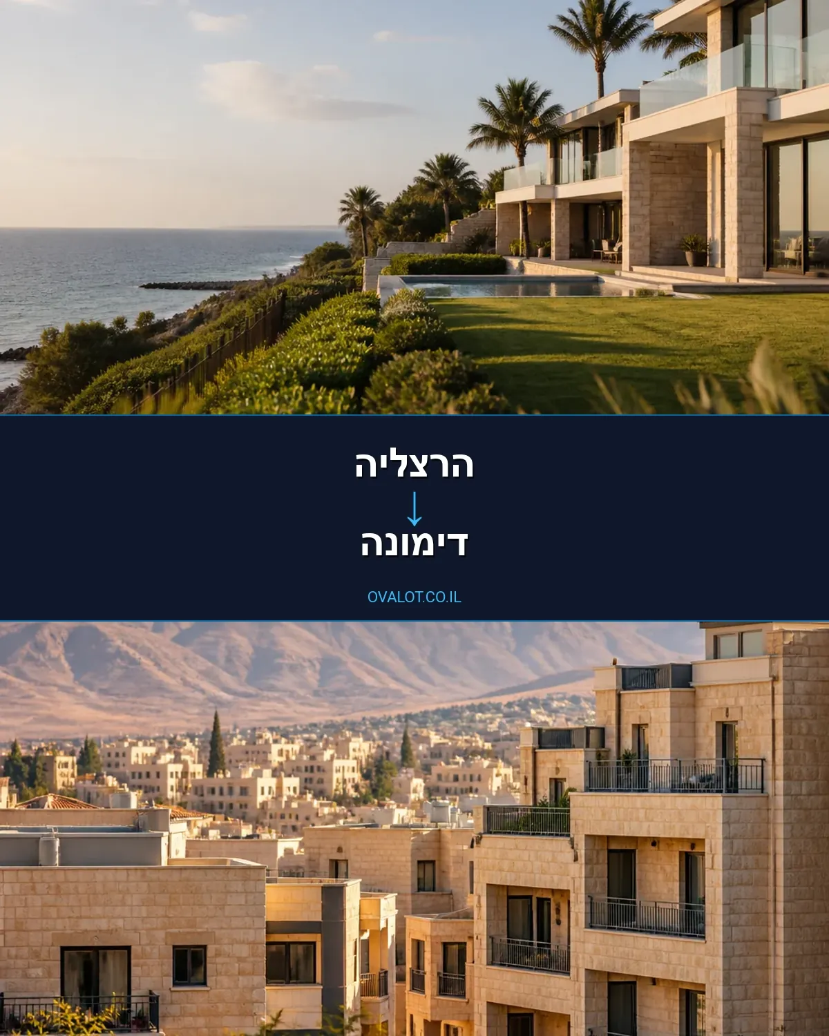 הובלות עם מעלית מהרצליה לדימונה