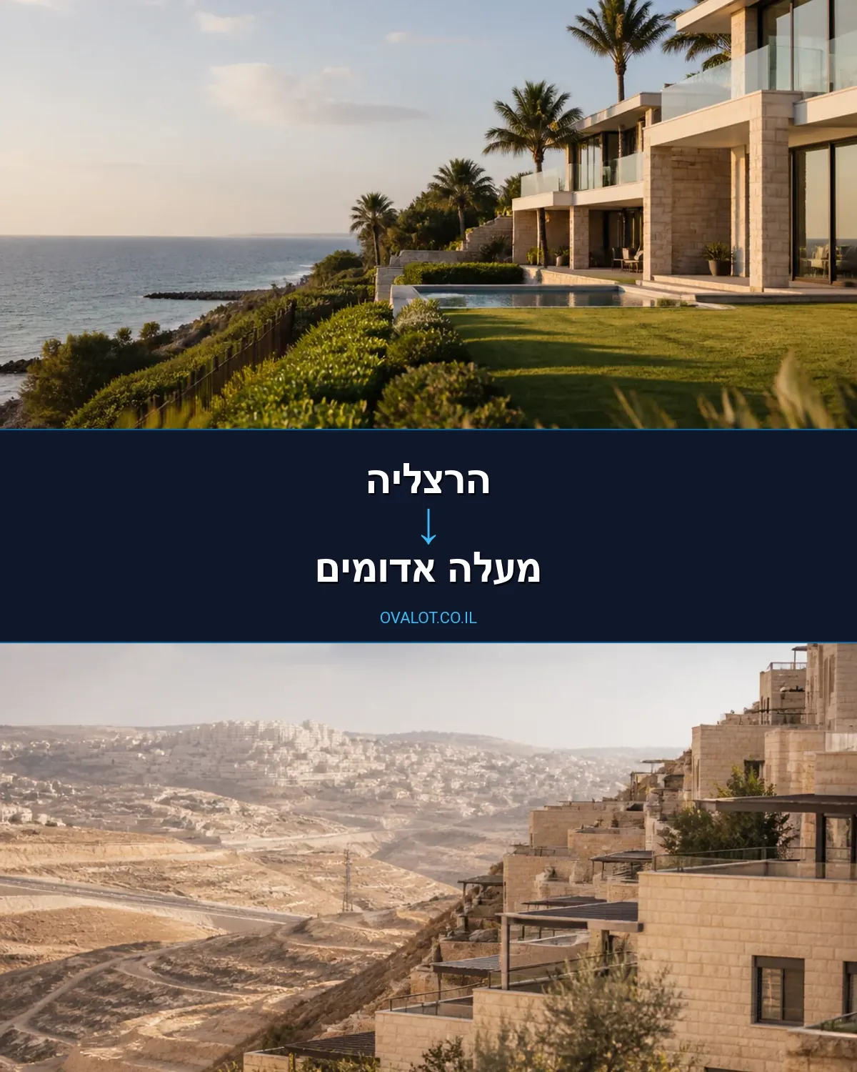 הובלות דירה מהרצליה למעלה אדומים