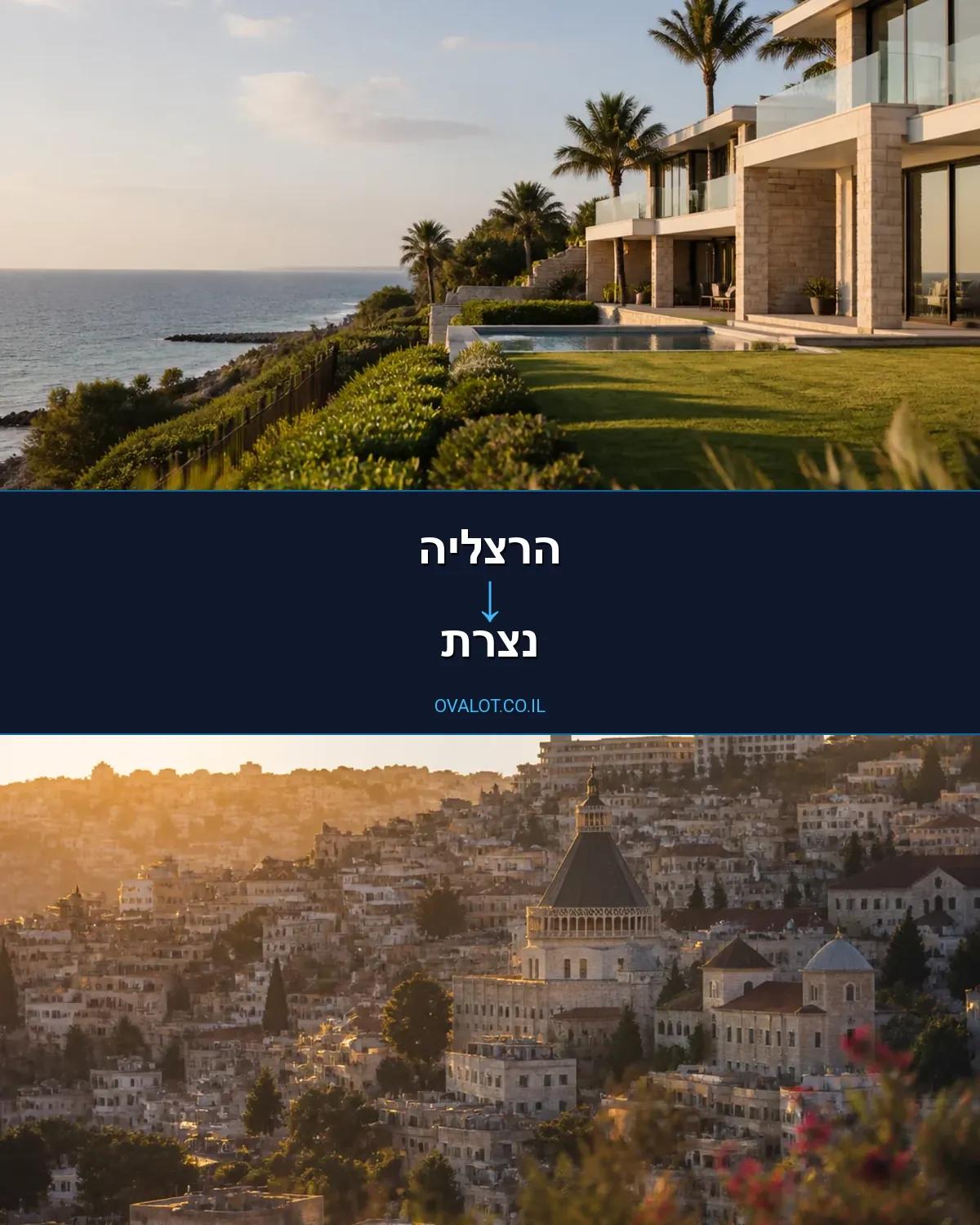 הובלות בתים פרטיים מהרצליה לנצרת