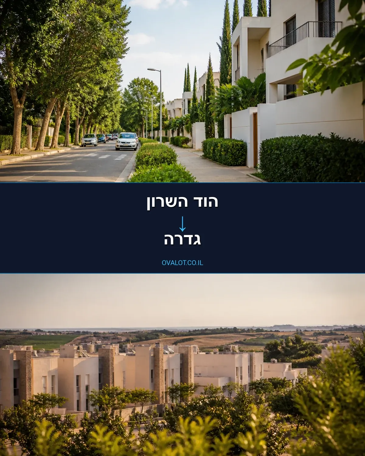 הובלות עם מעלית מהוד השרון לגדרה