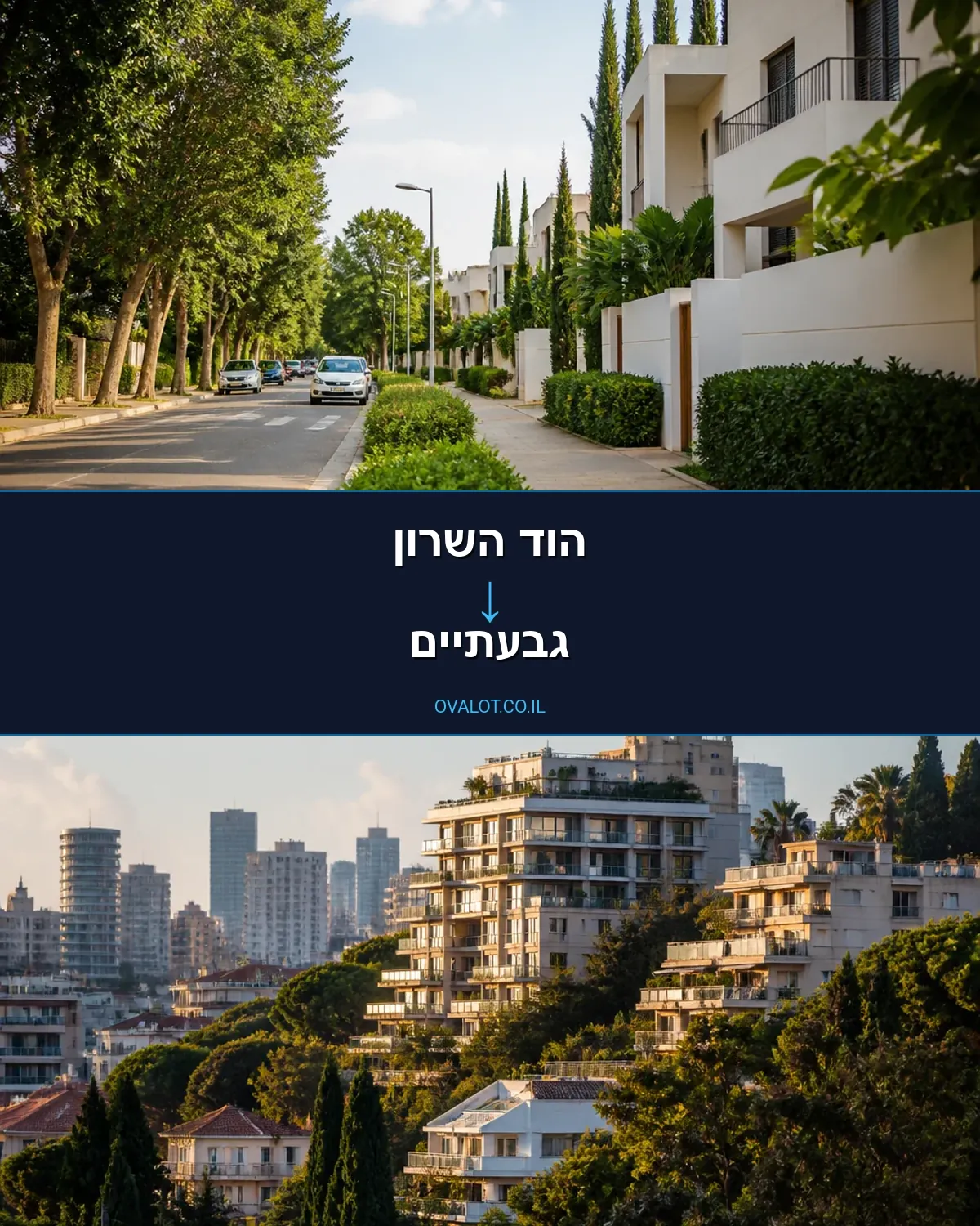 הובלות עם מנוף מהוד השרון לגבעתיים