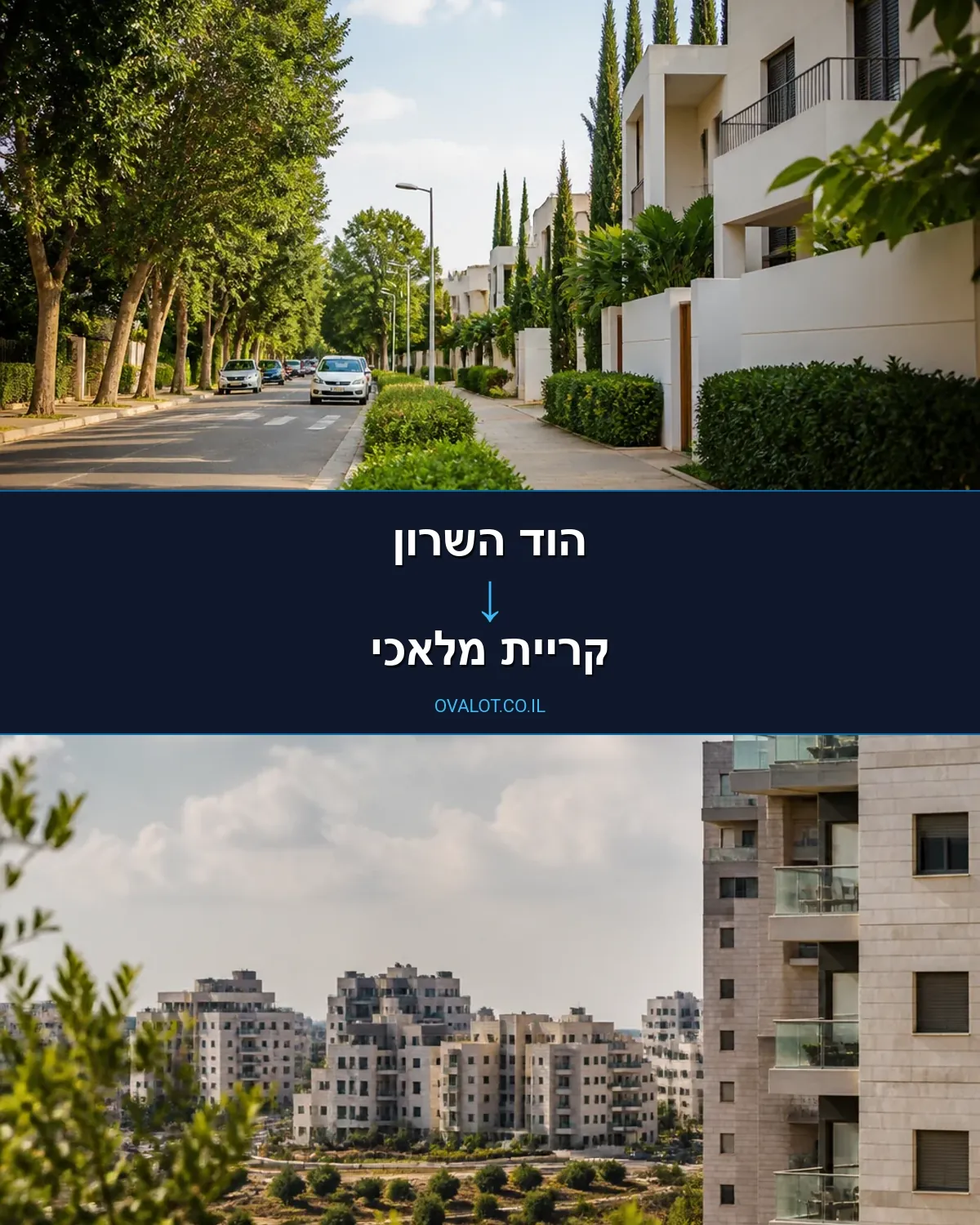 הובלות עם מעלית מהוד השרון לקריית מלאכי
