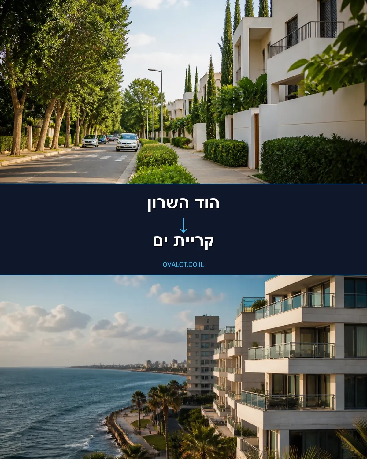 הובלות בתים פרטיים מהוד השרון לקריית ים