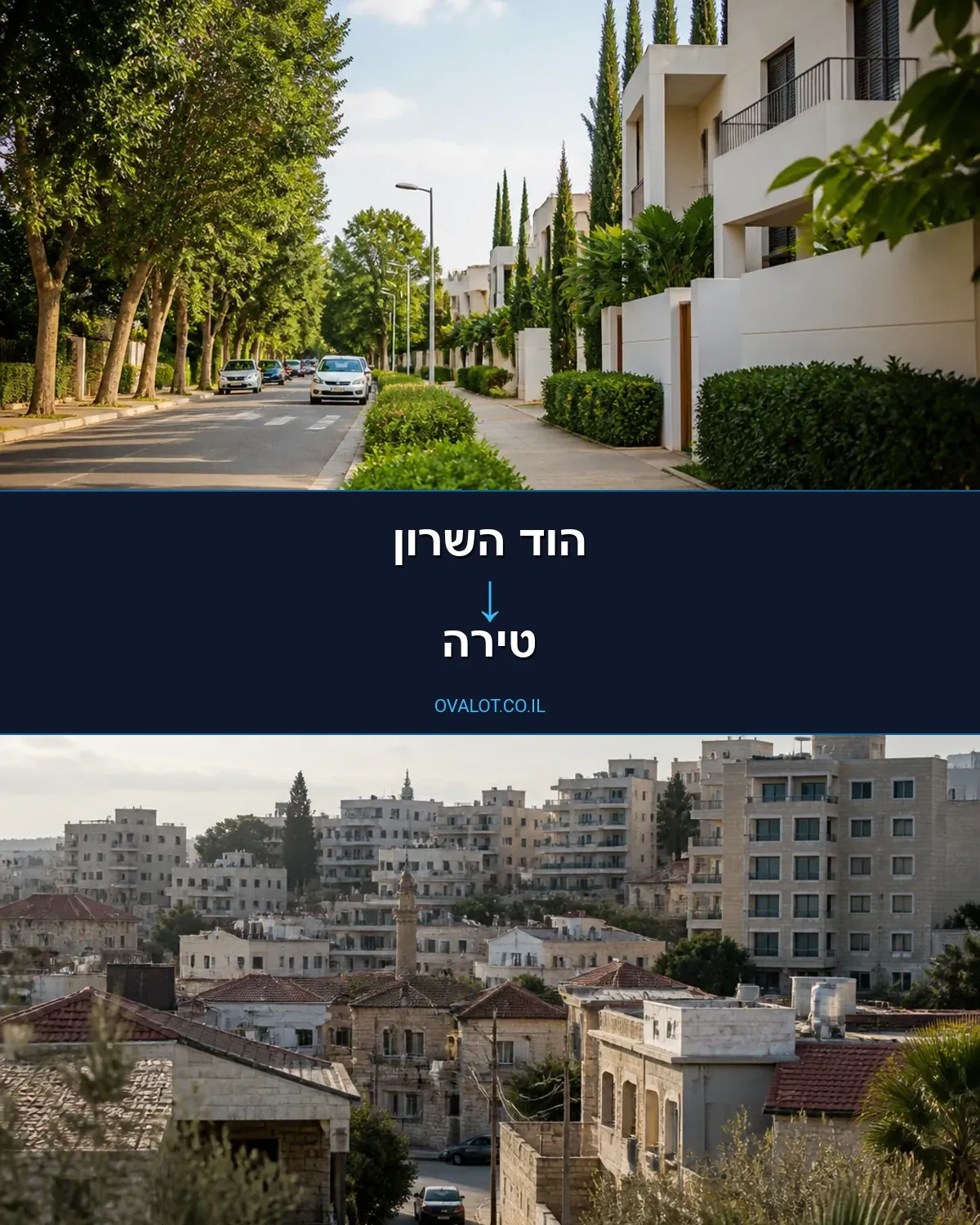 הובלות עם מנוף מהוד השרון לטירה