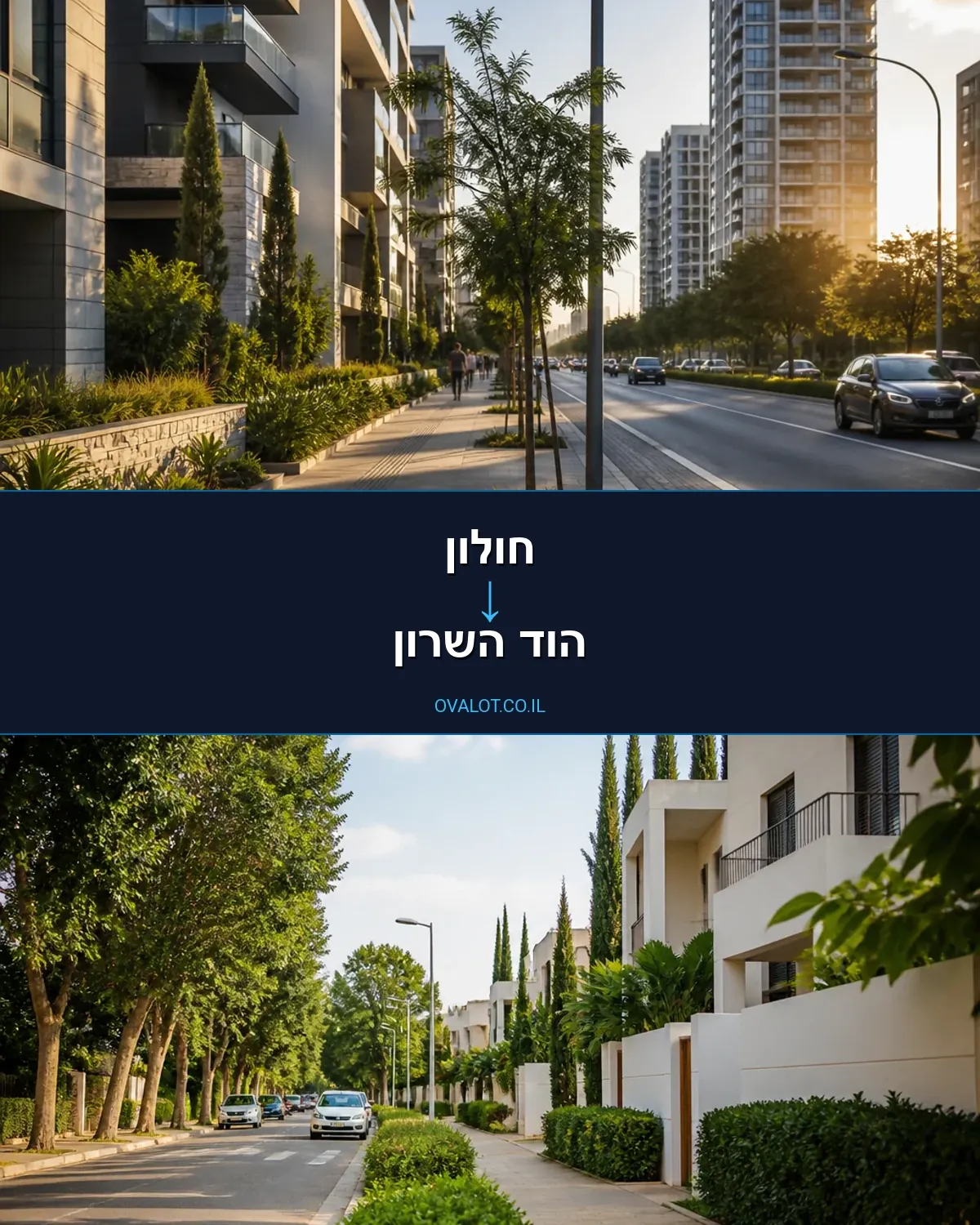 הובלות בתים פרטיים מחולון להוד השרון