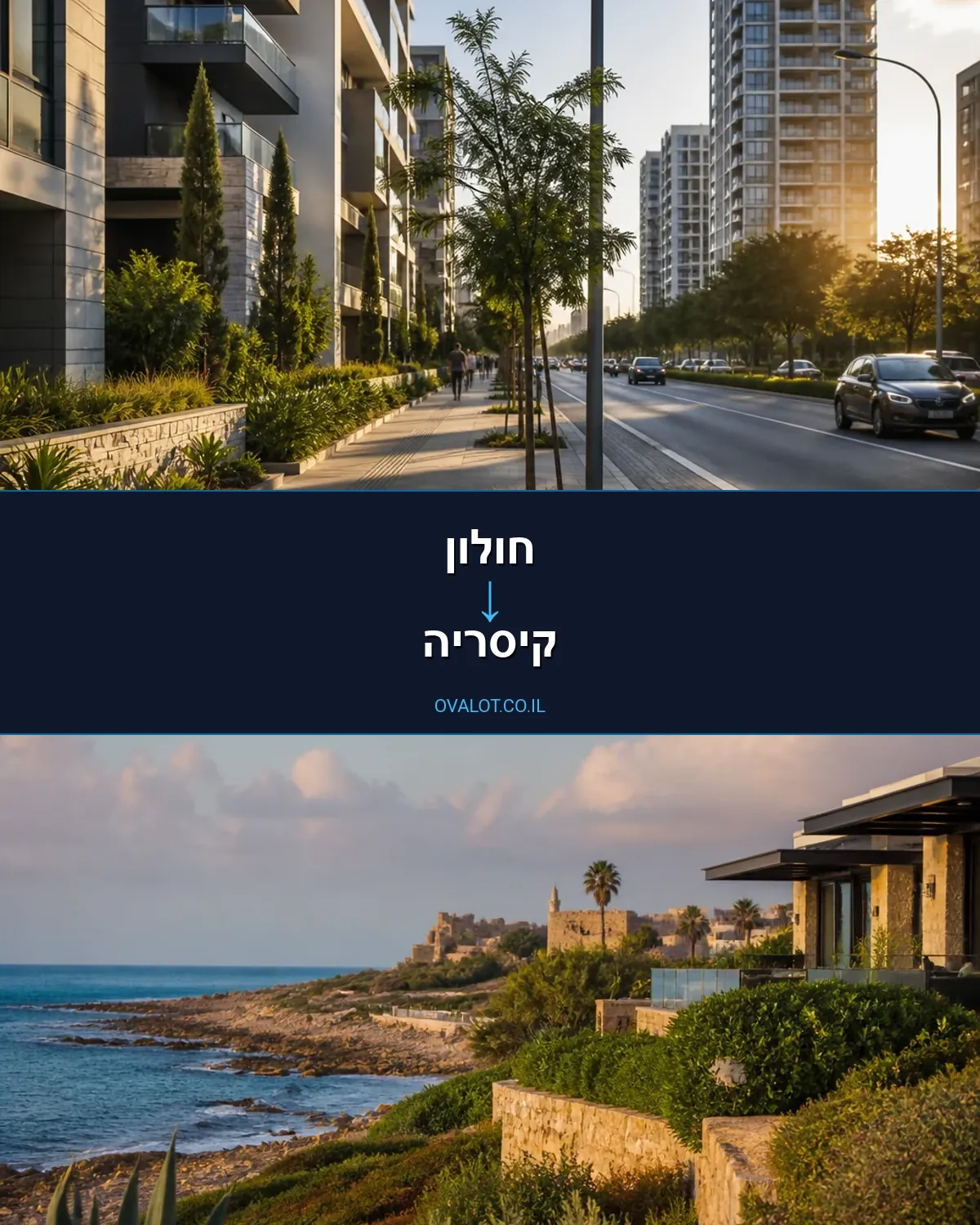 הובלת מטענים חורגים מחולון לקיסריה