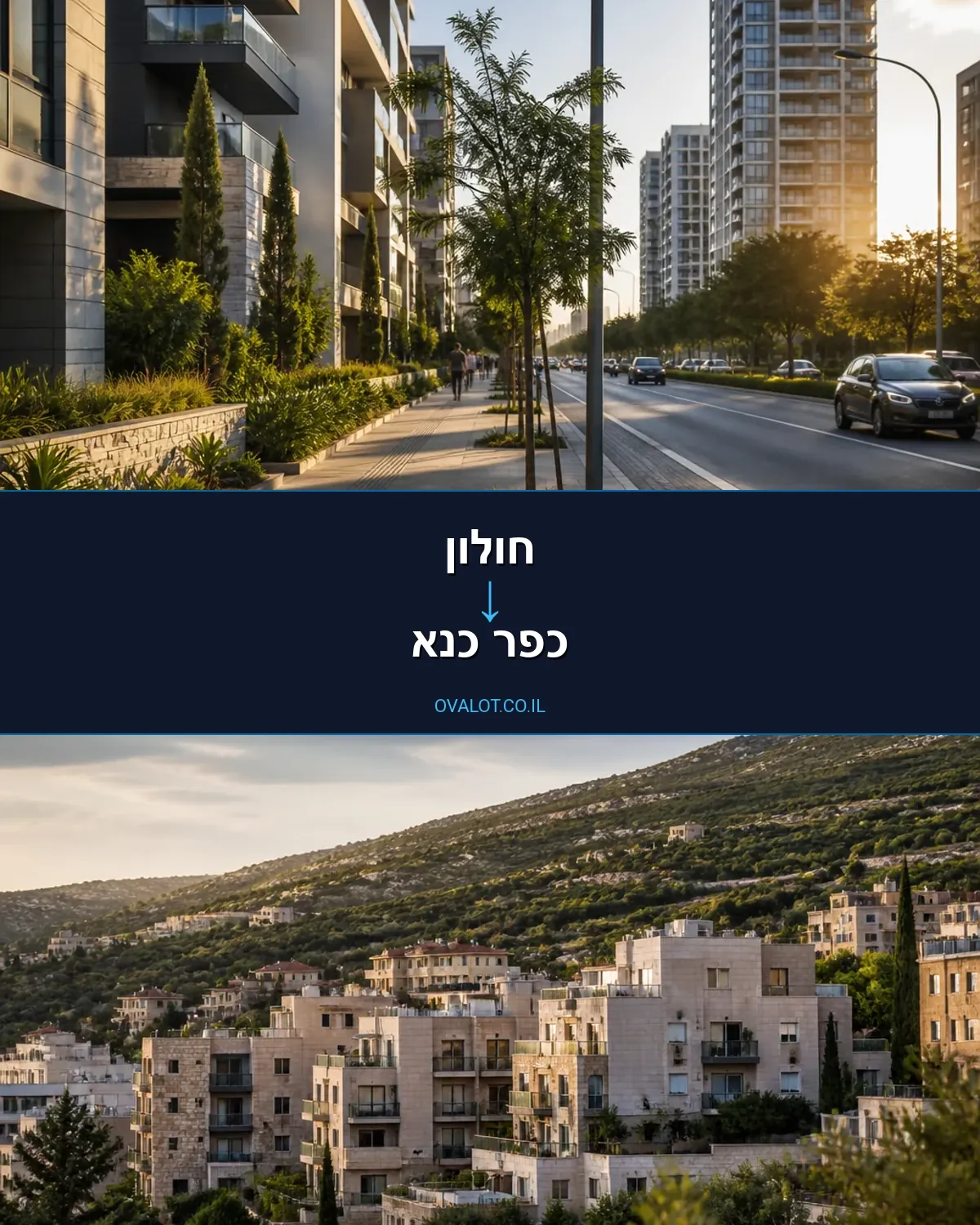 הובלות עם מנוף מחולון לכפר כנא