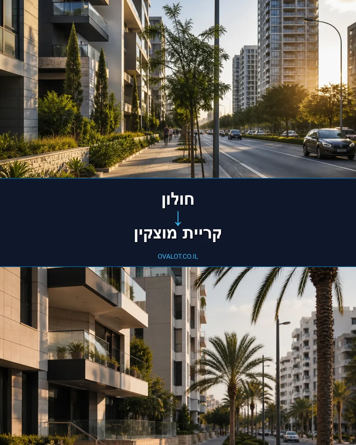 הובלות דירה מחולון לקריית מוצקין