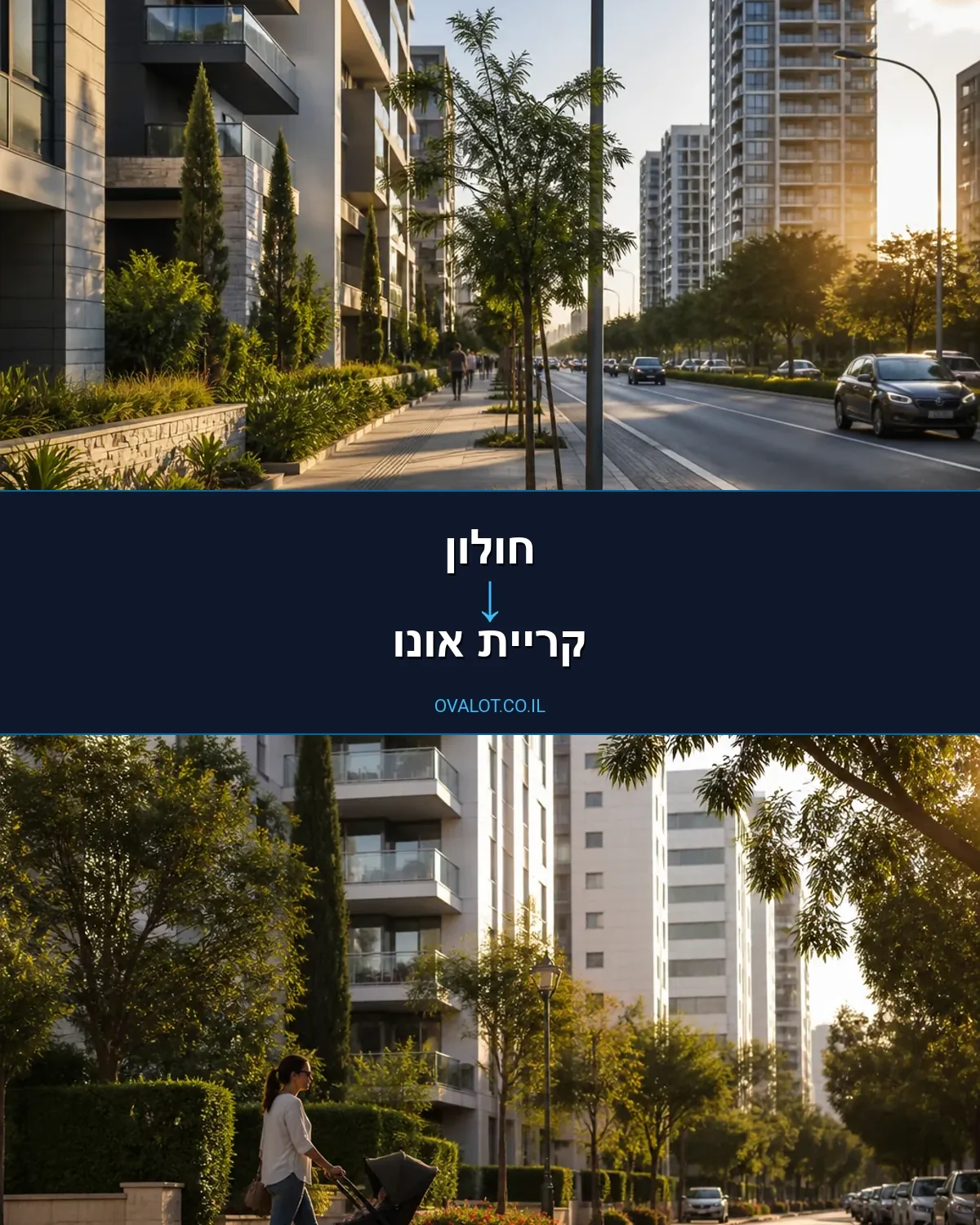 הובלות עם מעלית מחולון לקריית אונו