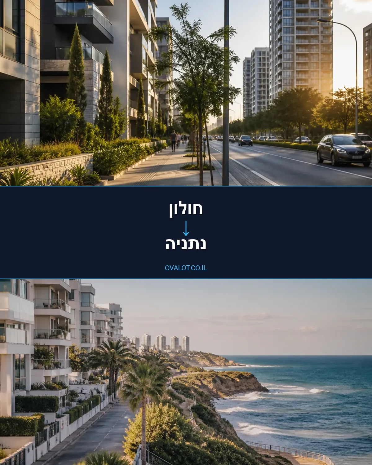 הובלות עם מנוף מחולון לנתניה
