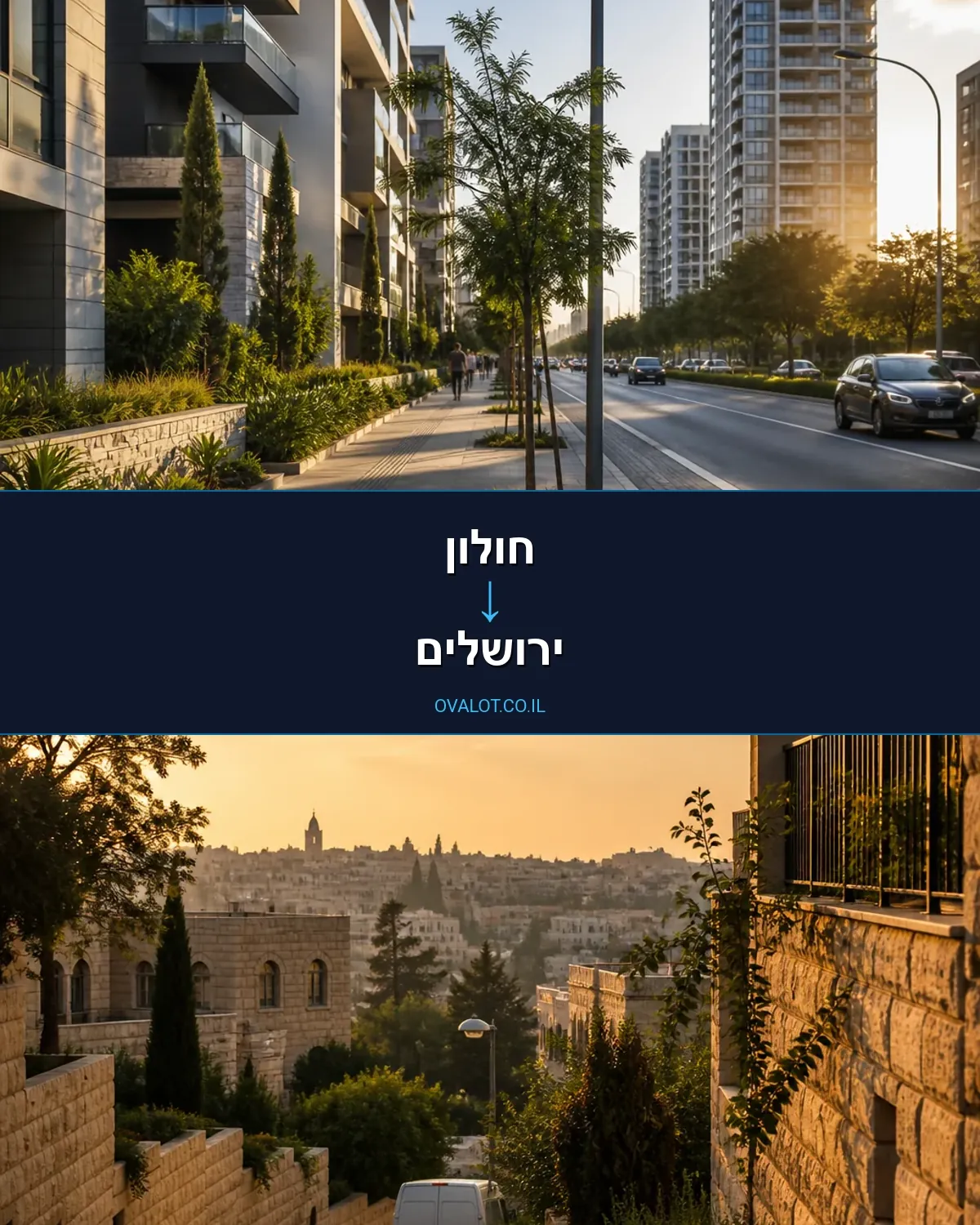הובלת מטענים חורגים מחולון לירושלים