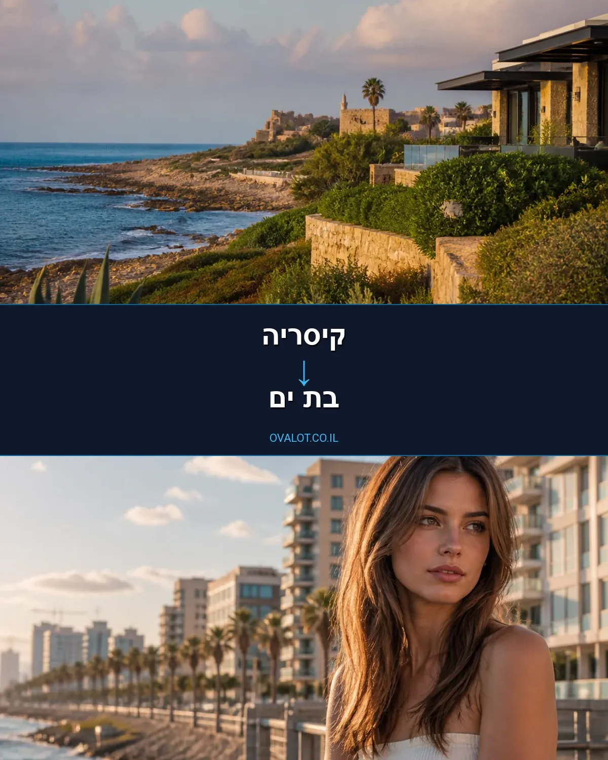 הובלות עם מעלית מקיסריה לבת ים
