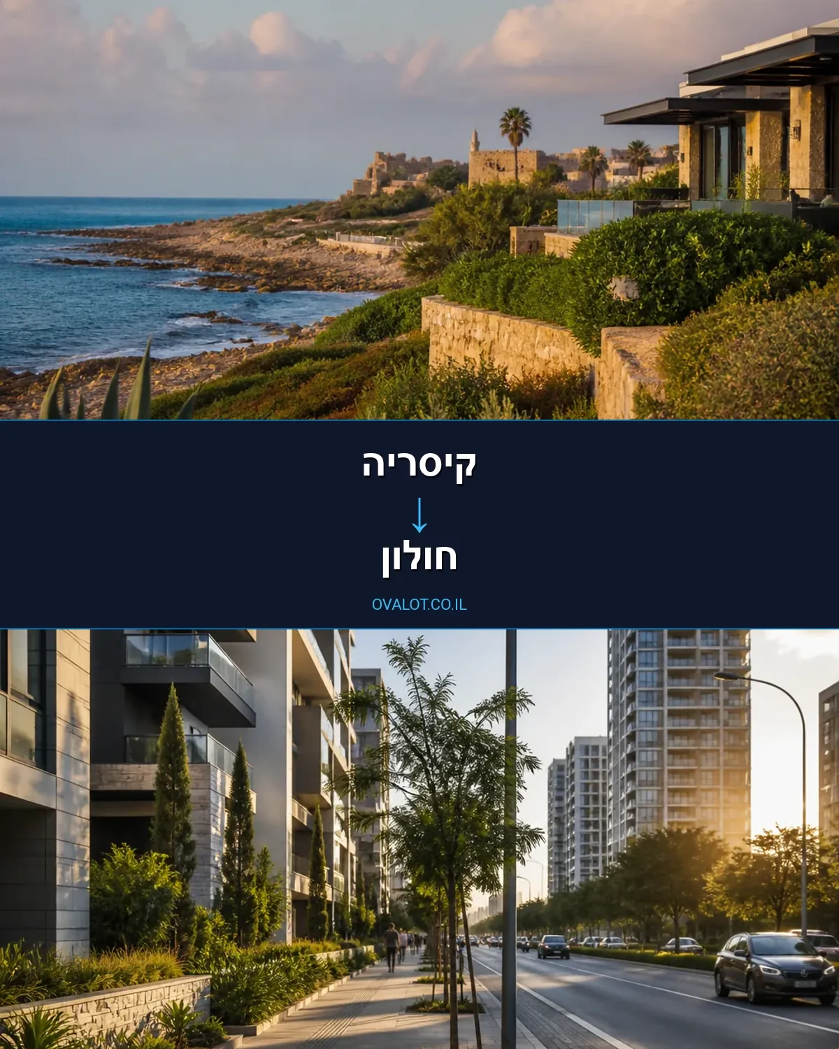 הובלות עם מעלית מקיסריה לחולון