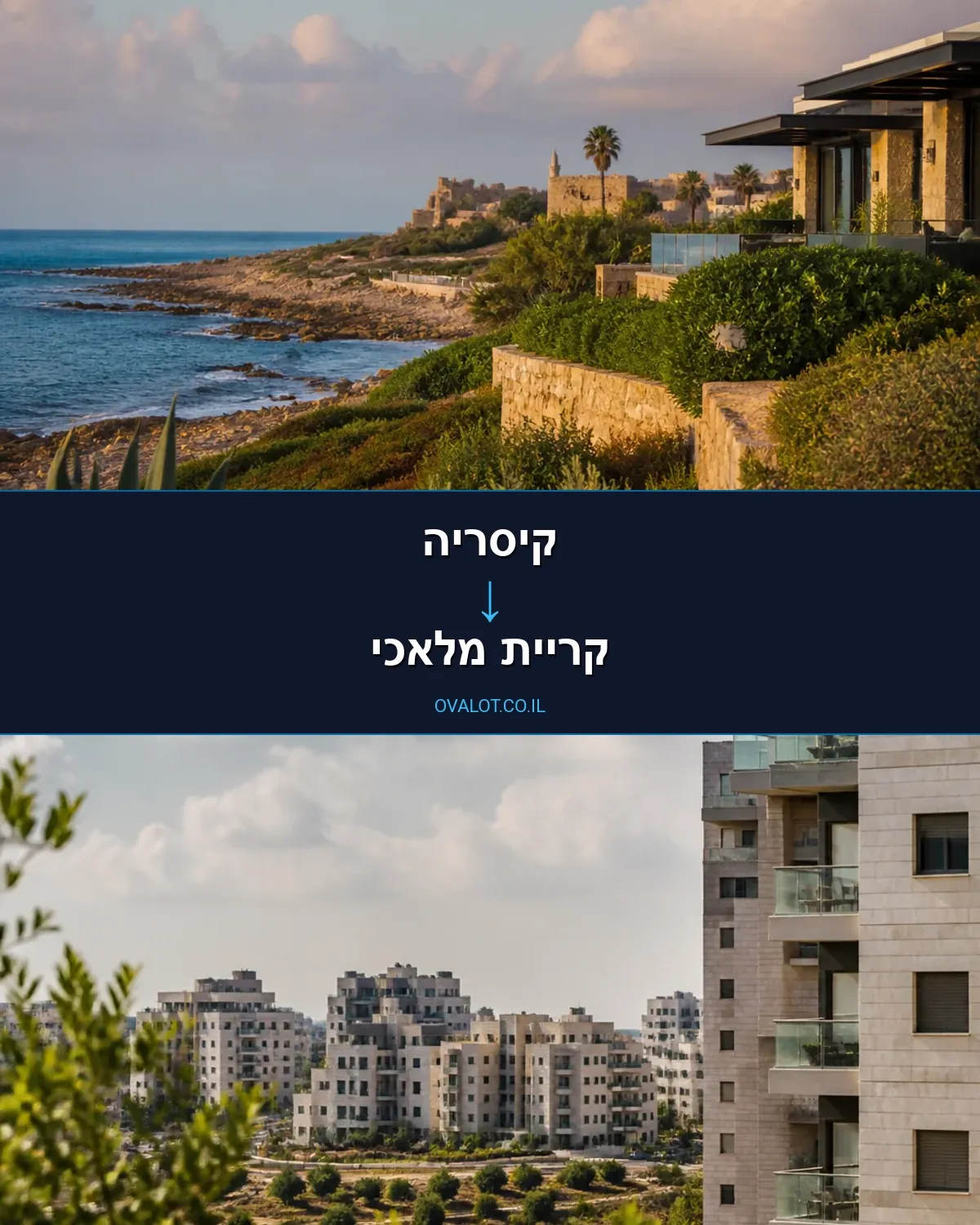 הובלות דירה מקיסריה לקריית מלאכי
