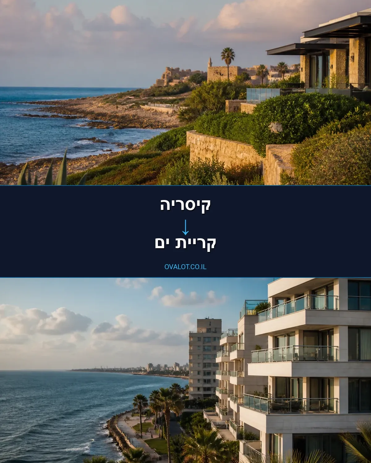 הובלות עם מנוף מקיסריה לקריית ים