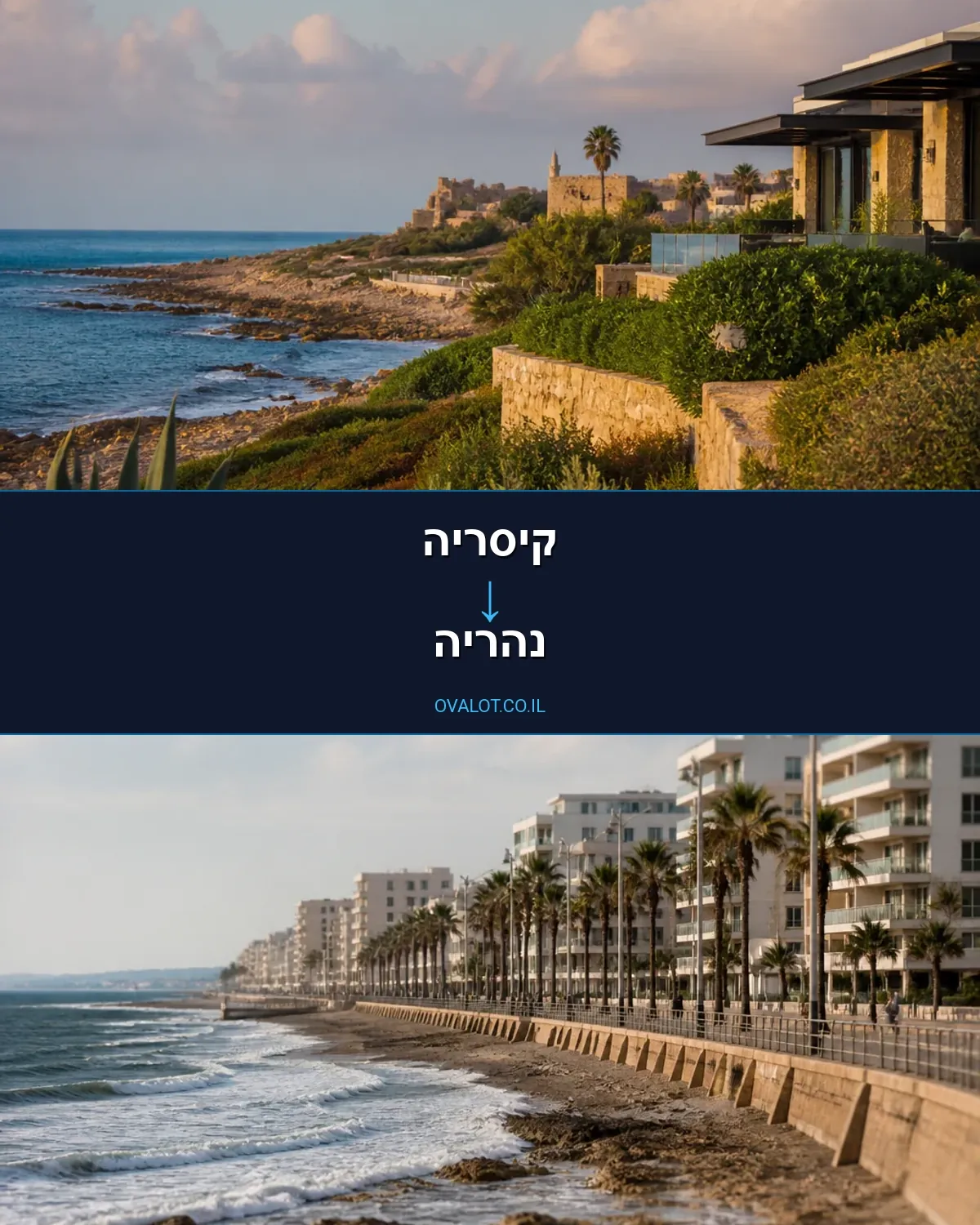 הובלות עם מנוף מקיסריה לנהריה