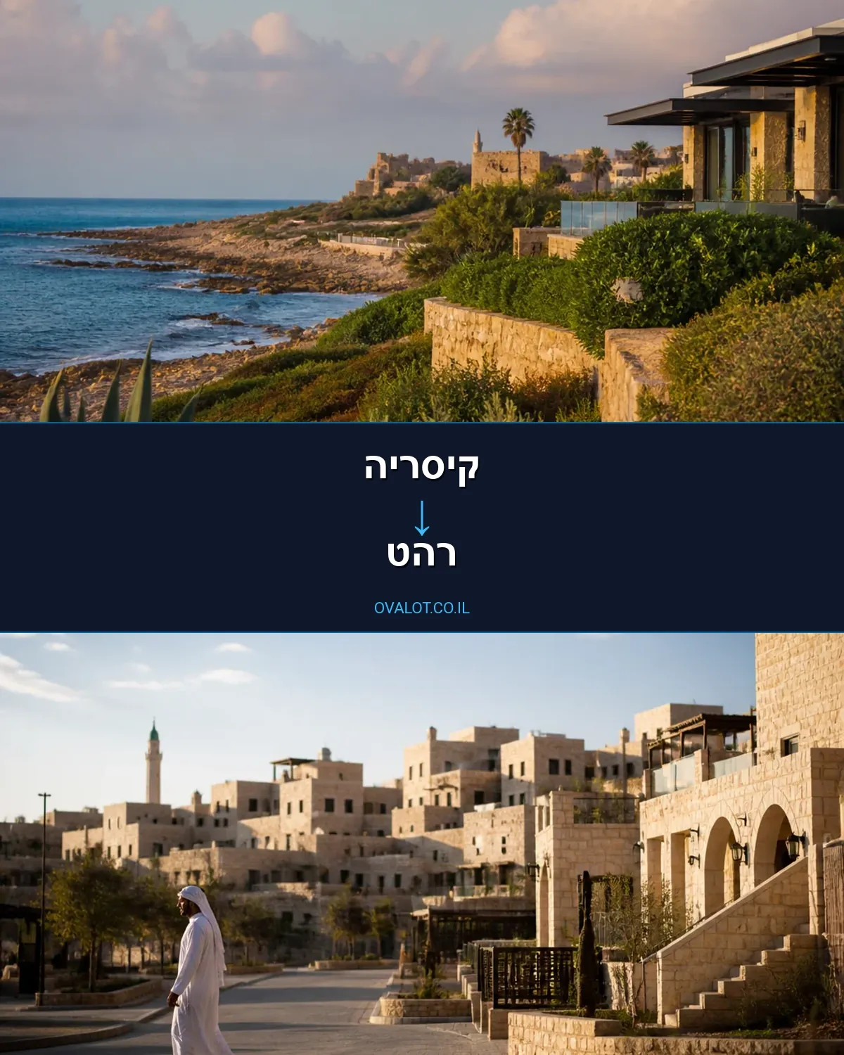 הובלות עם מעלית מקיסריה לרהט