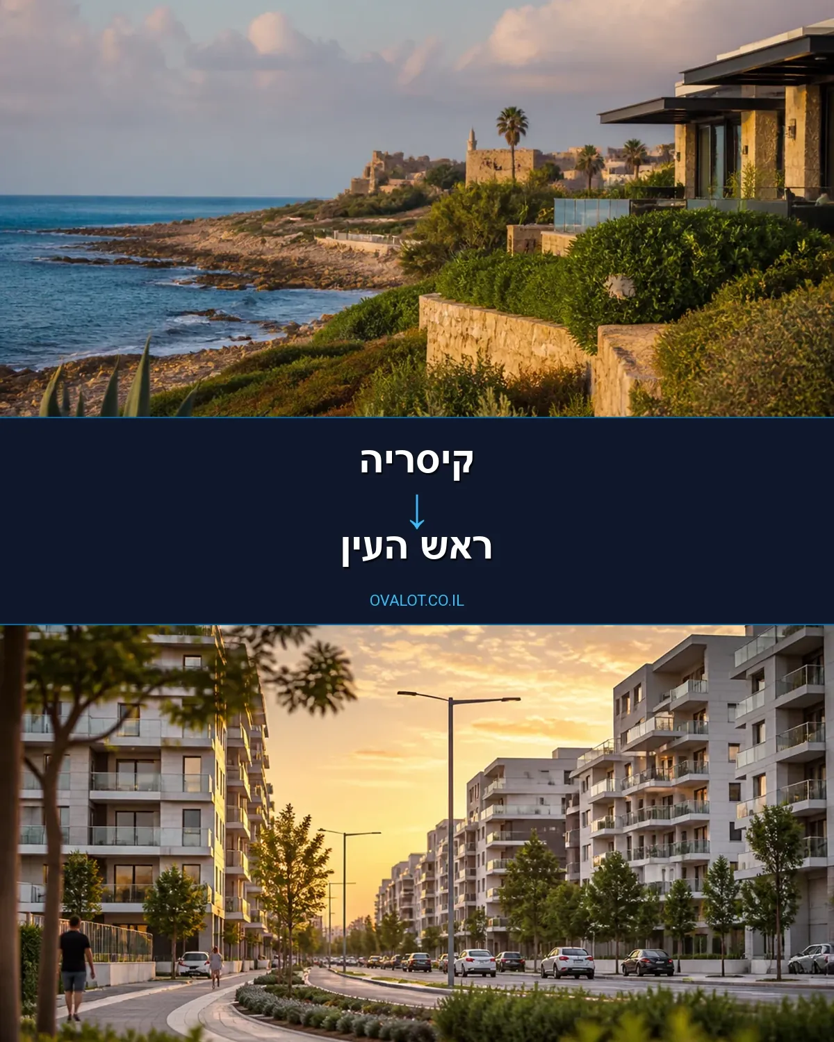הובלות דירה מקיסריה לראש העין