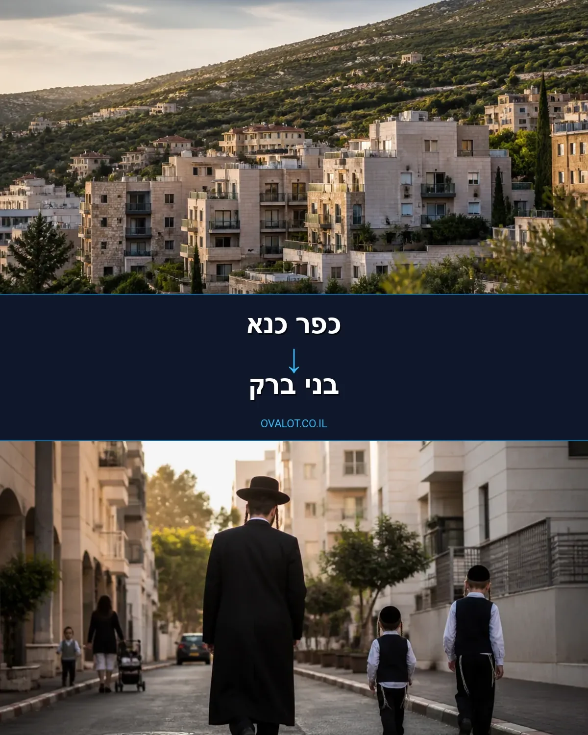 הובלות דירה מכפר כנא לבני ברק