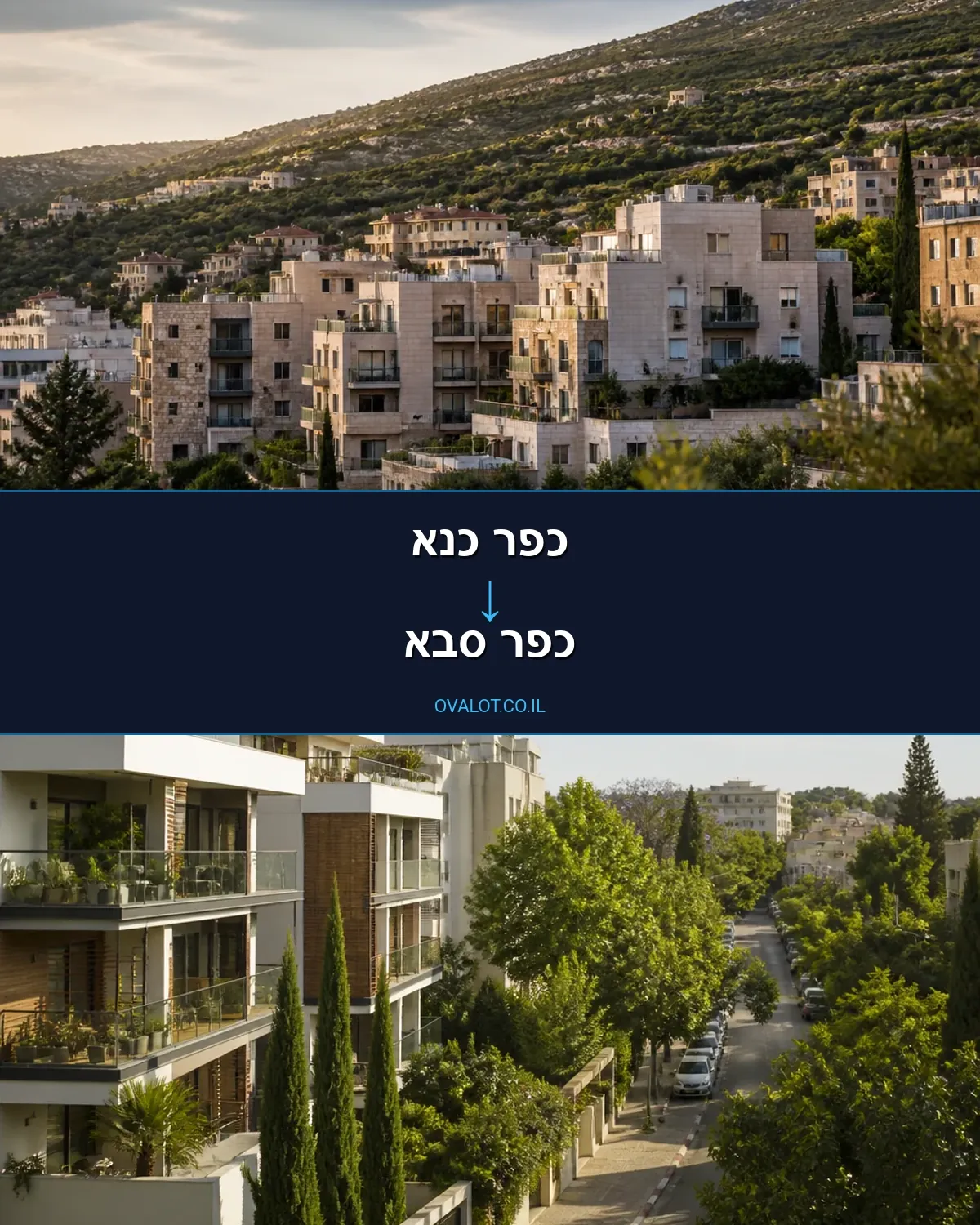 הובלות דירה מכפר כנא לכפר סבא