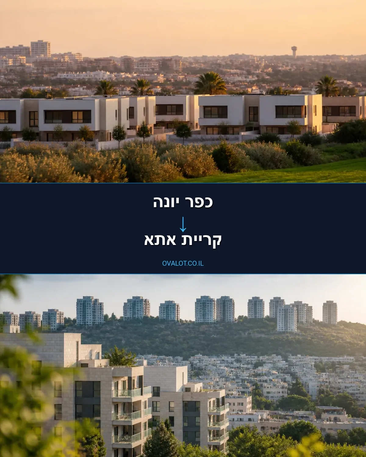 הובלות בתים פרטיים מכפר יונה לקריית אתא