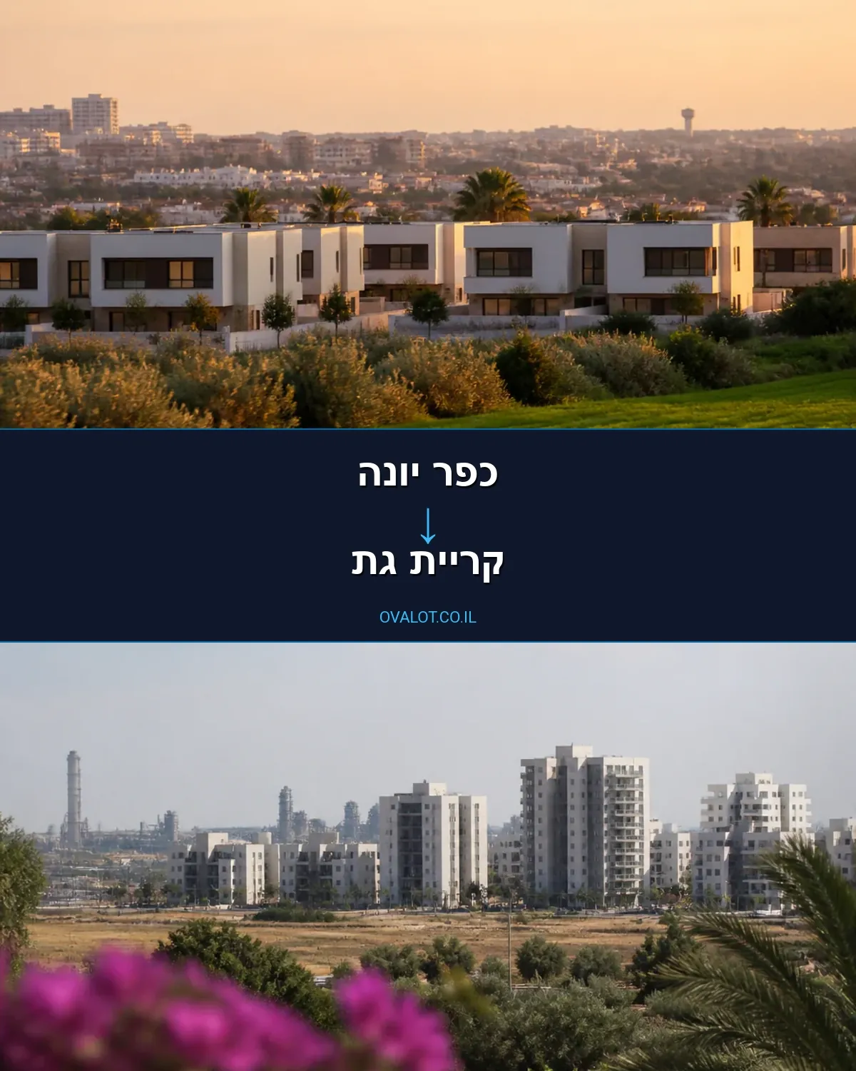 הובלות עם מנוף מכפר יונה לקריית גת