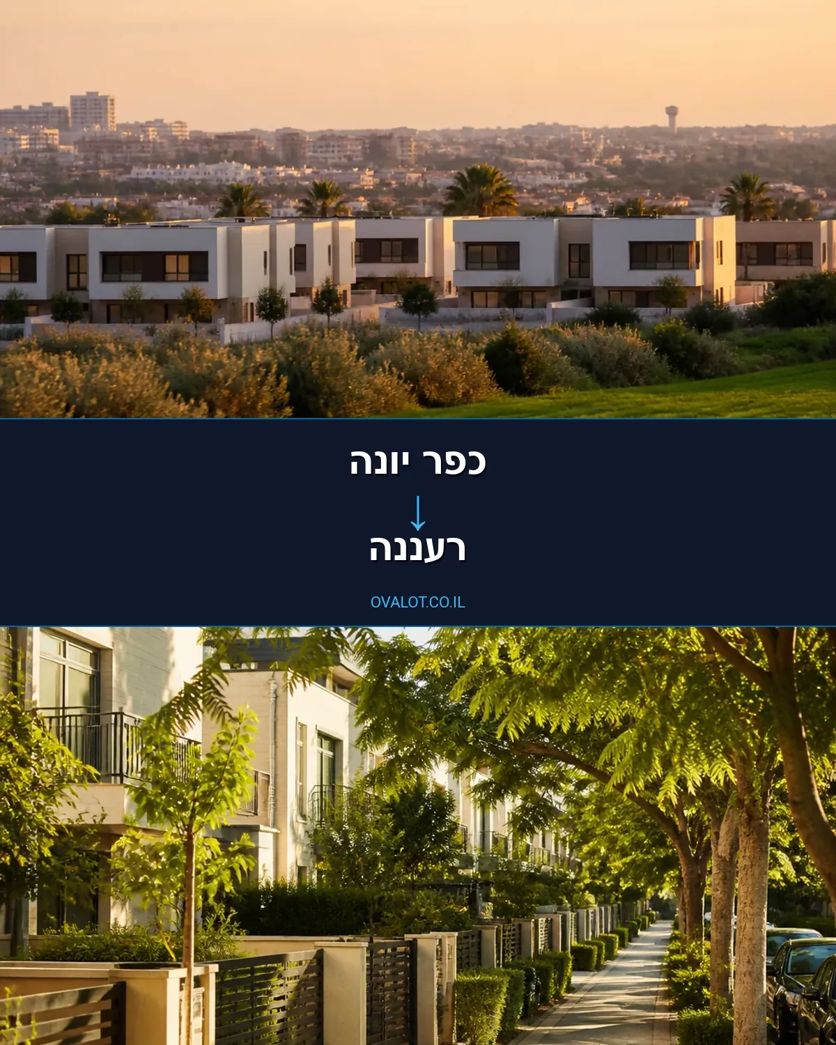 הובלות עם מנוף מכפר יונה לרעננה