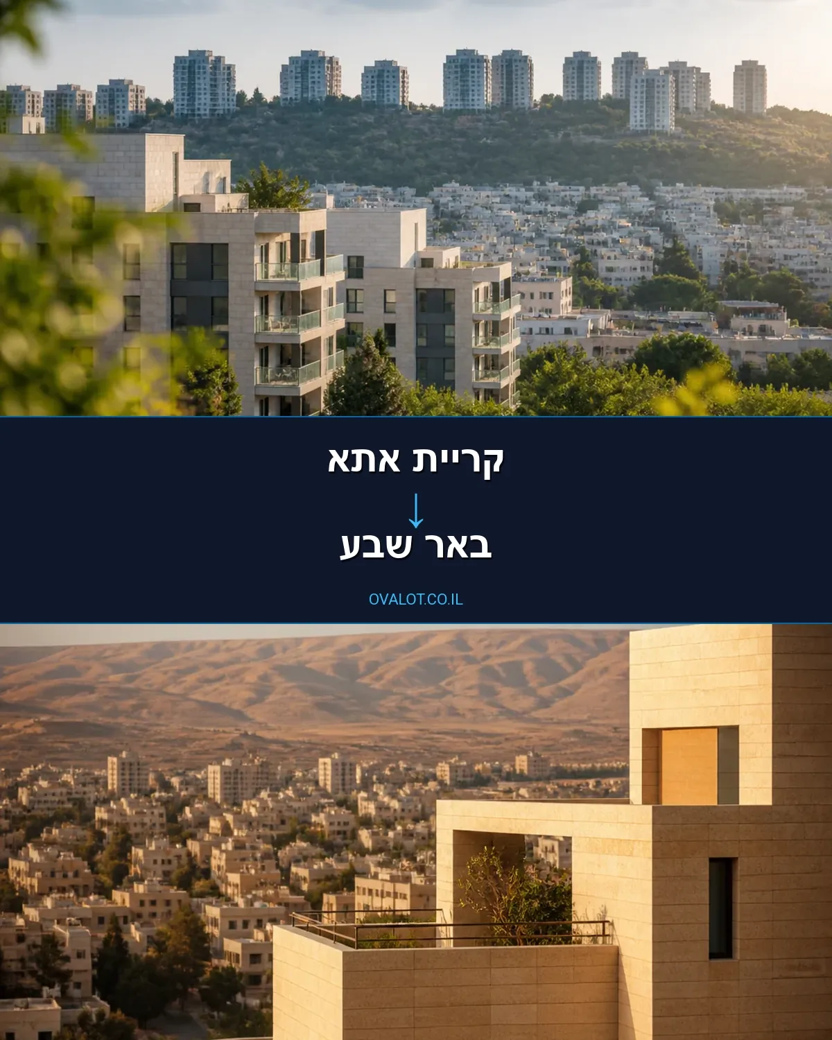 הובלות דירה מקריית אתא לבאר שבע