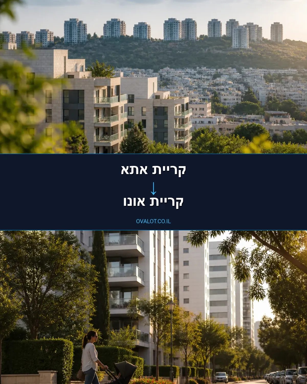 הובלות דירה מקריית אתא לקריית אונו