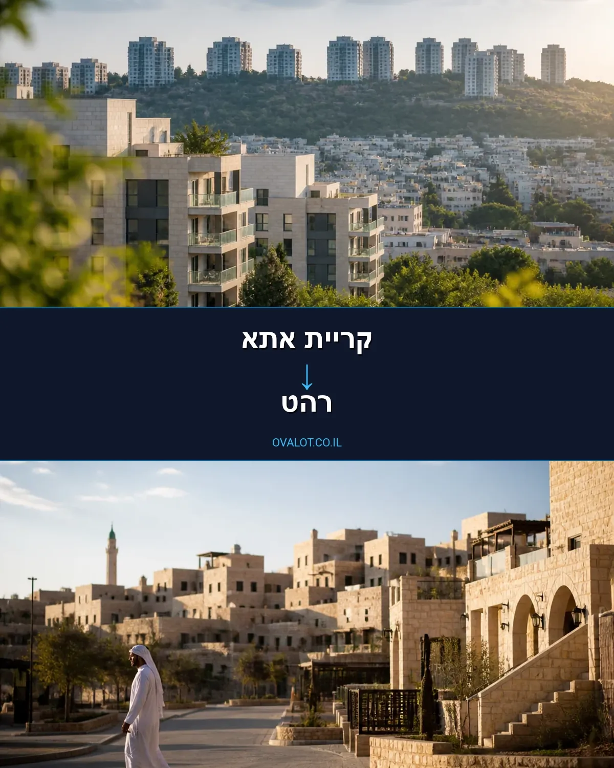 הובלות דירה מקריית אתא לרהט