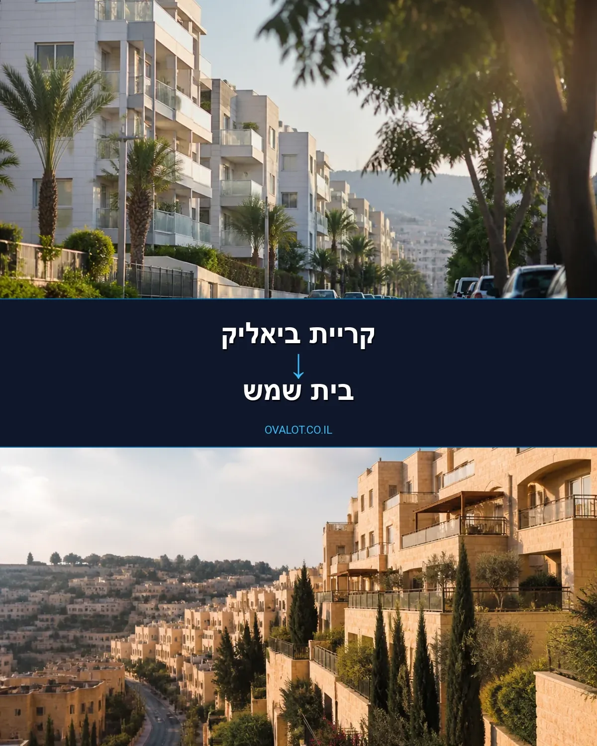 הובלות בתים פרטיים מקריית ביאליק לבית שמש
