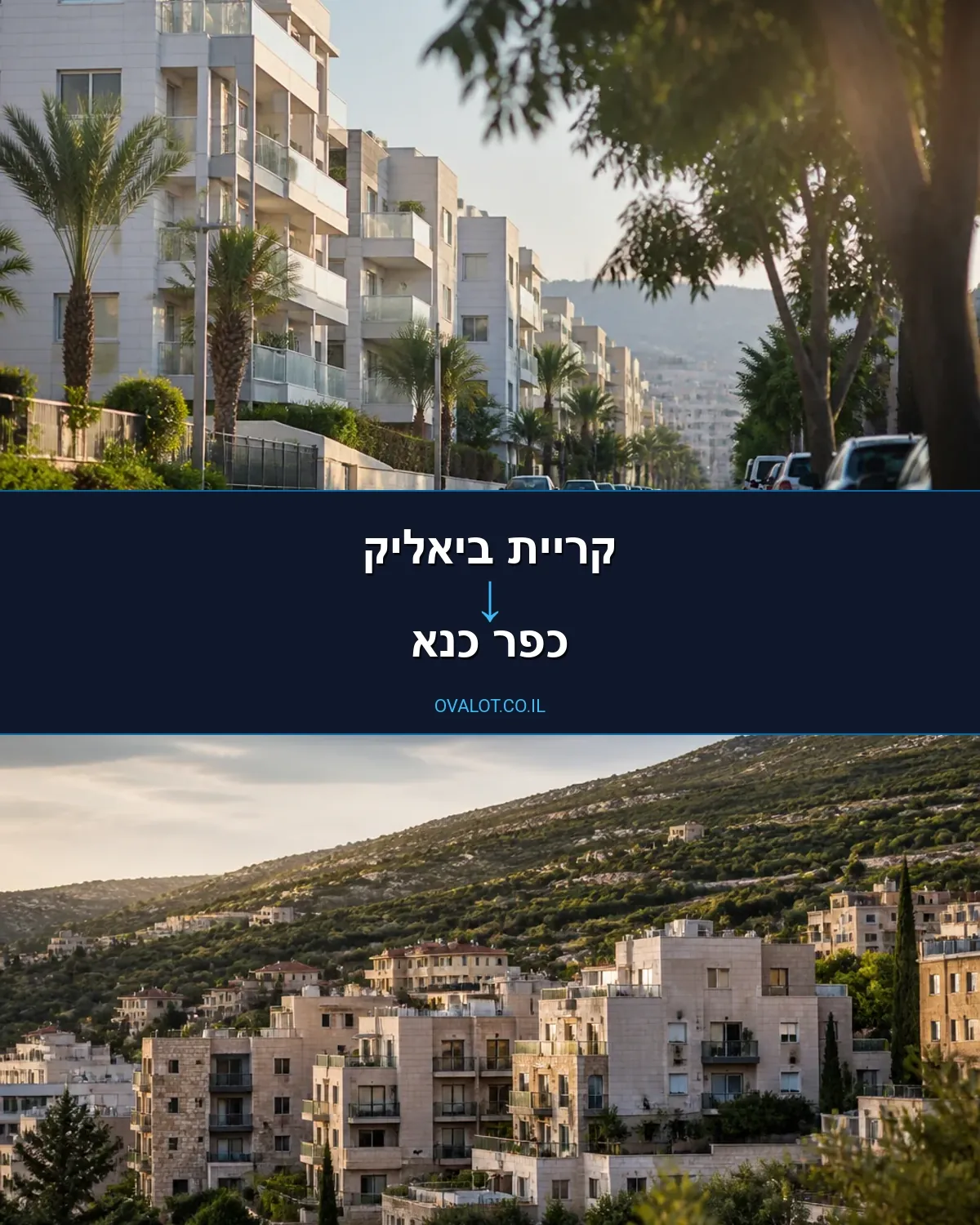 הובלות דירה מקריית ביאליק לכפר כנא