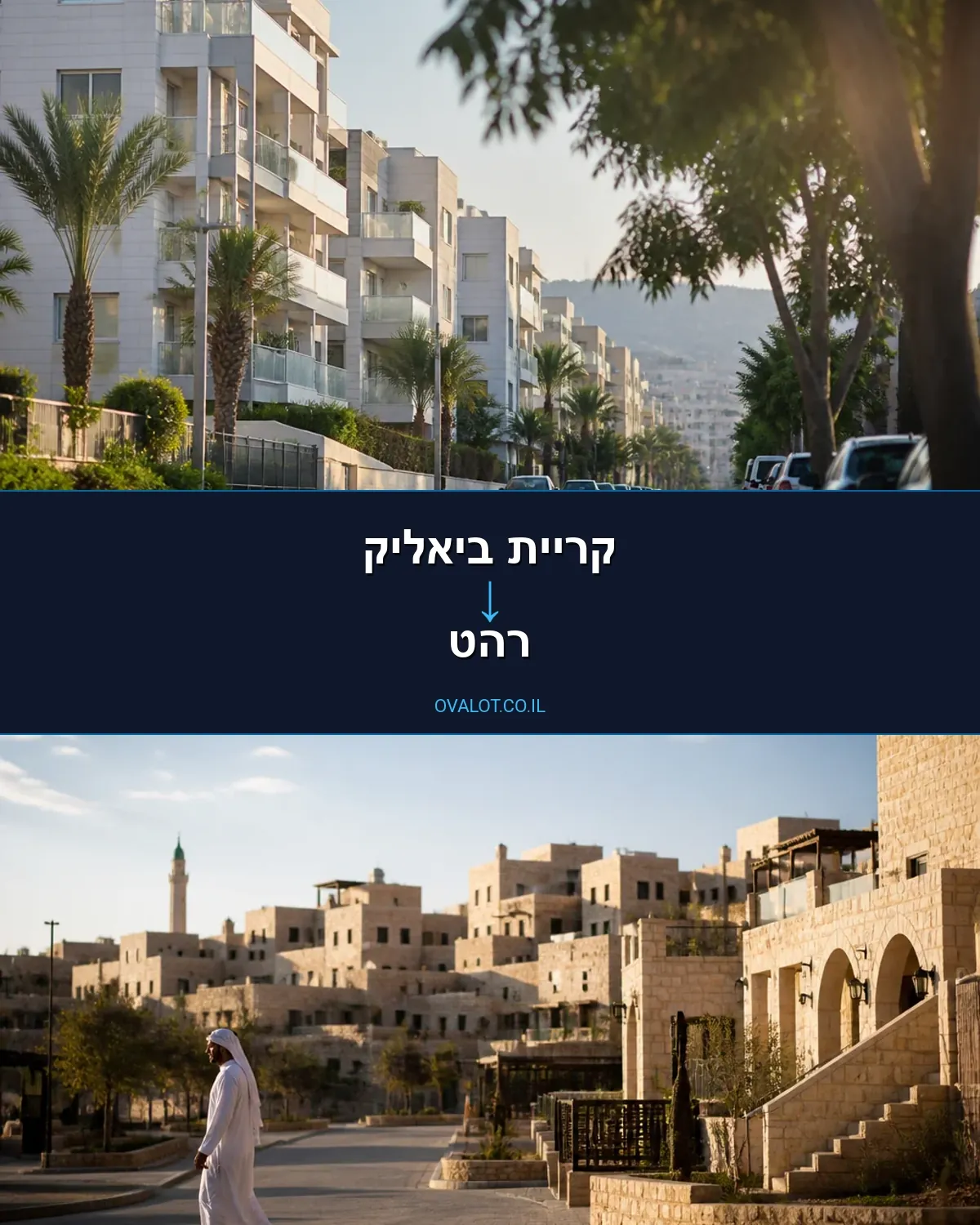הובלות עם מנוף מקריית ביאליק לרהט