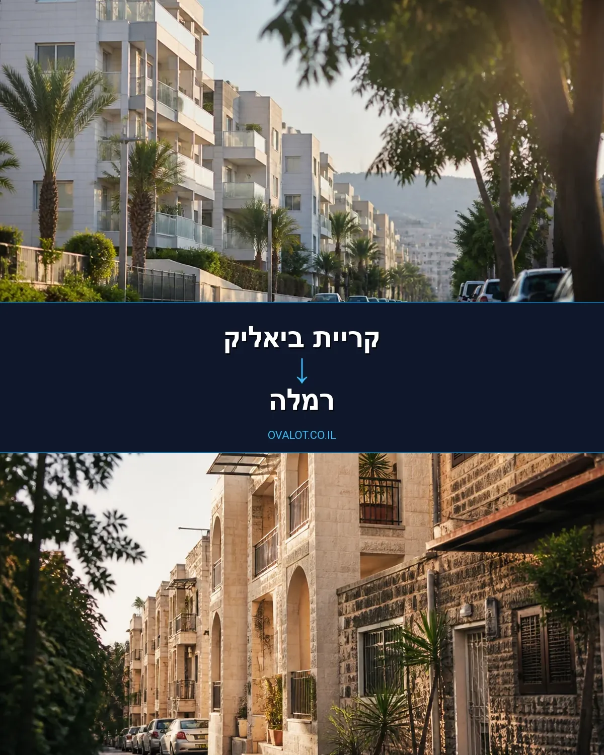הובלת מטענים חורגים מקריית ביאליק לרמלה