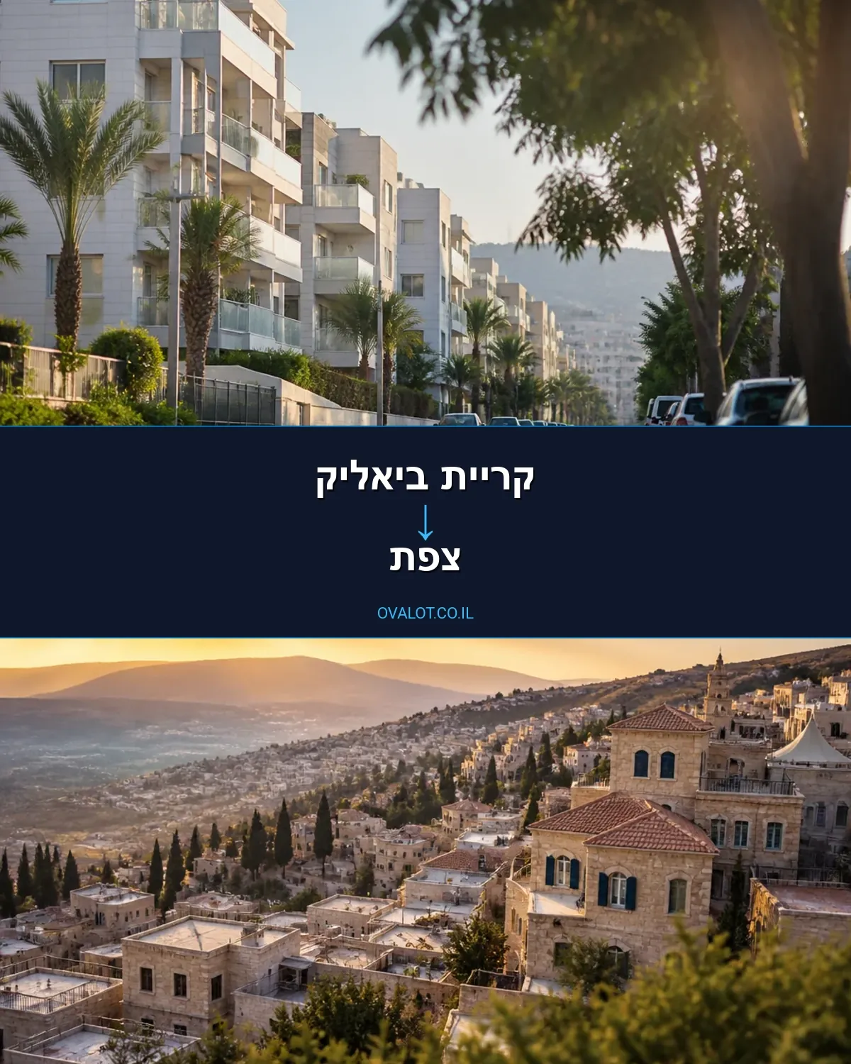 הובלות עם מנוף מקריית ביאליק לצפת