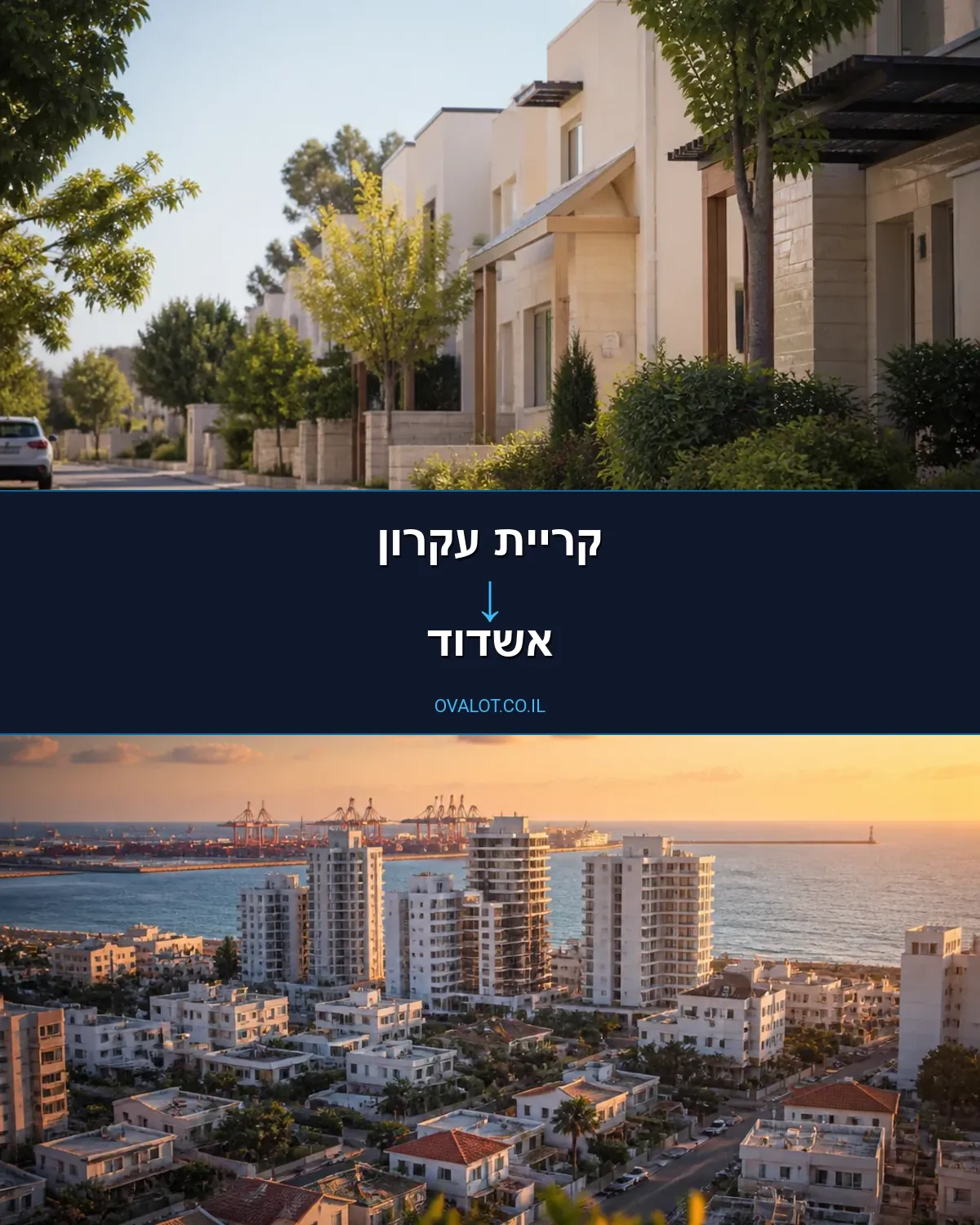 הובלה בקירור מקריית עקרון לאשדוד