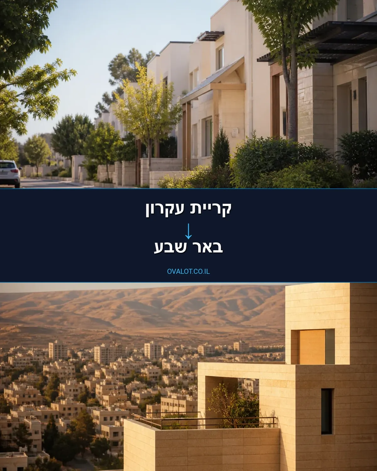 הובלות עם מעלית מקריית עקרון לבאר שבע