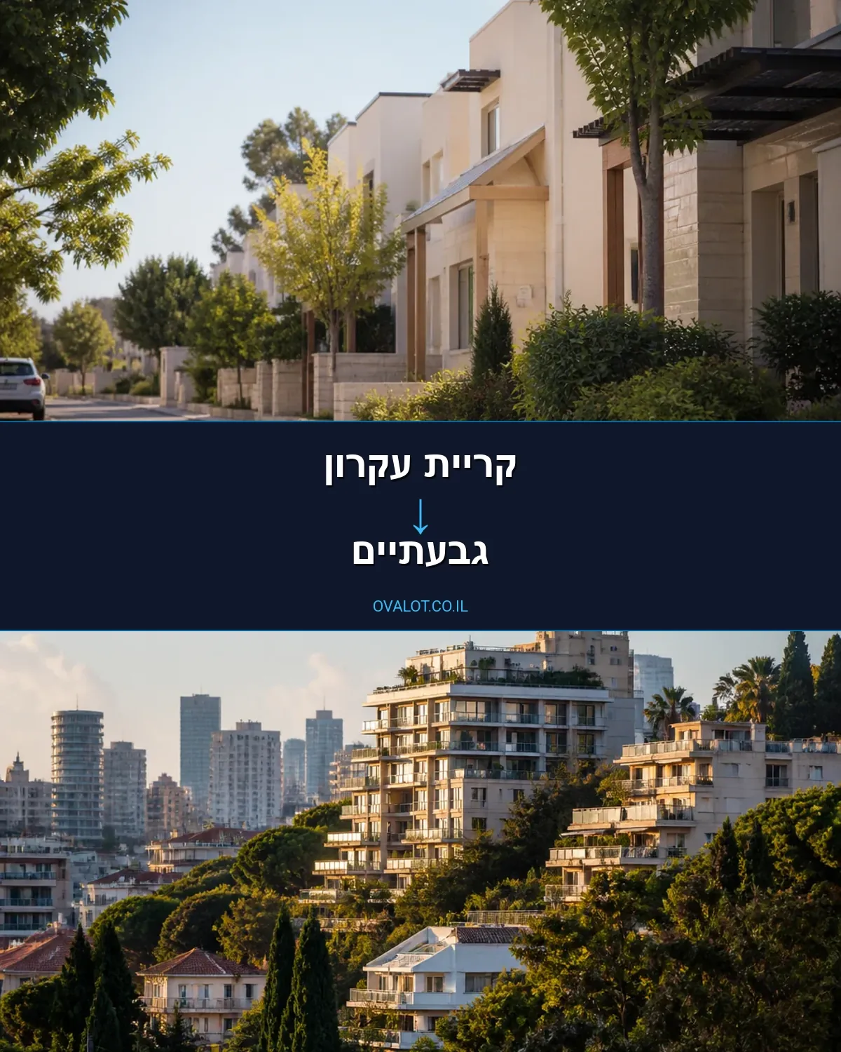 הובלות דירה מקריית עקרון לגבעתיים