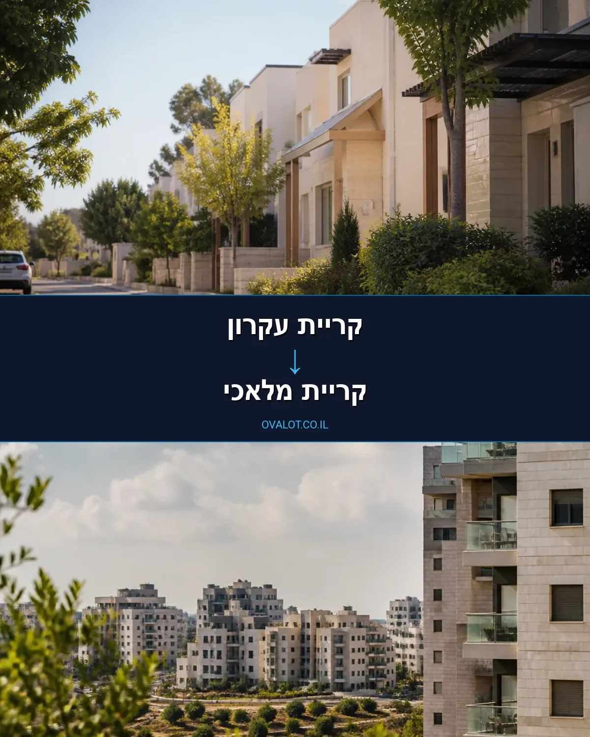 הובלות דירה מקריית עקרון לקריית מלאכי