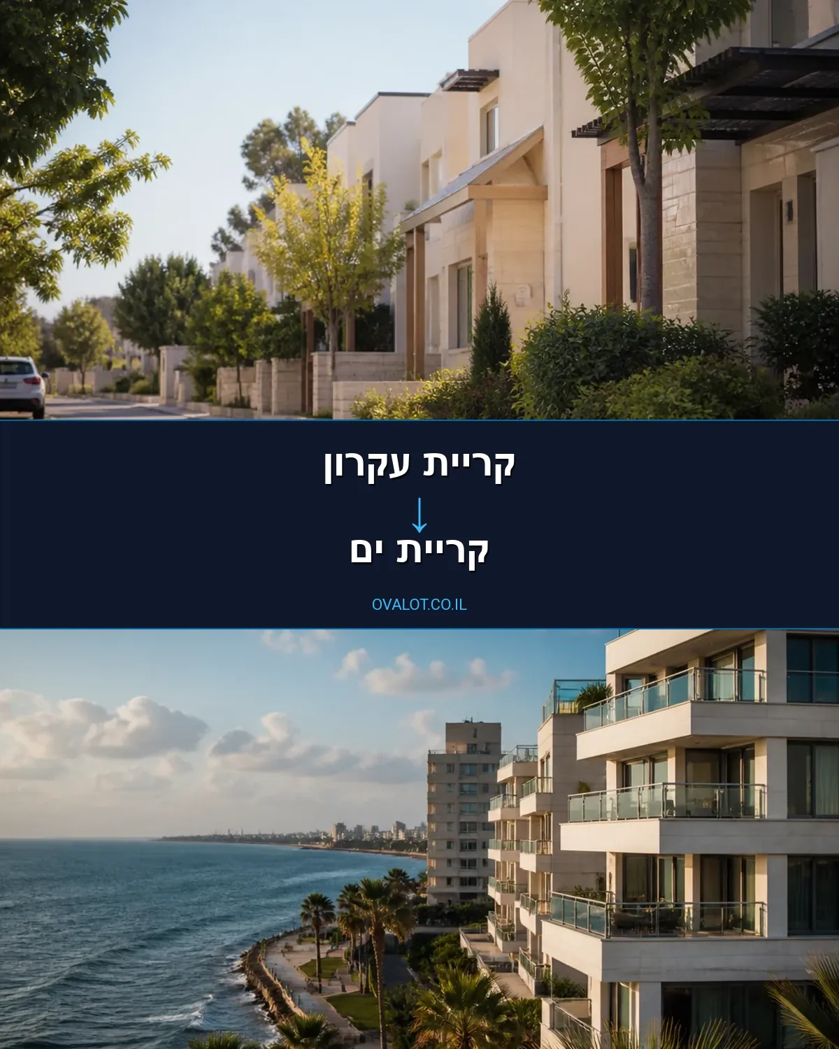 הובלות דירה מקריית עקרון לקריית ים