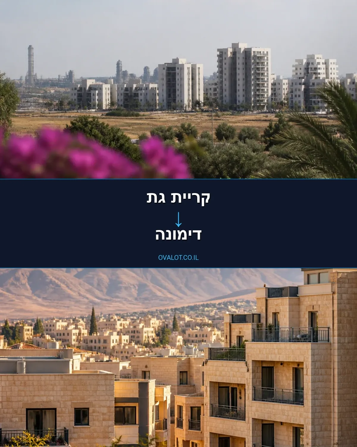 הובלות עם מנוף מקריית גת לדימונה