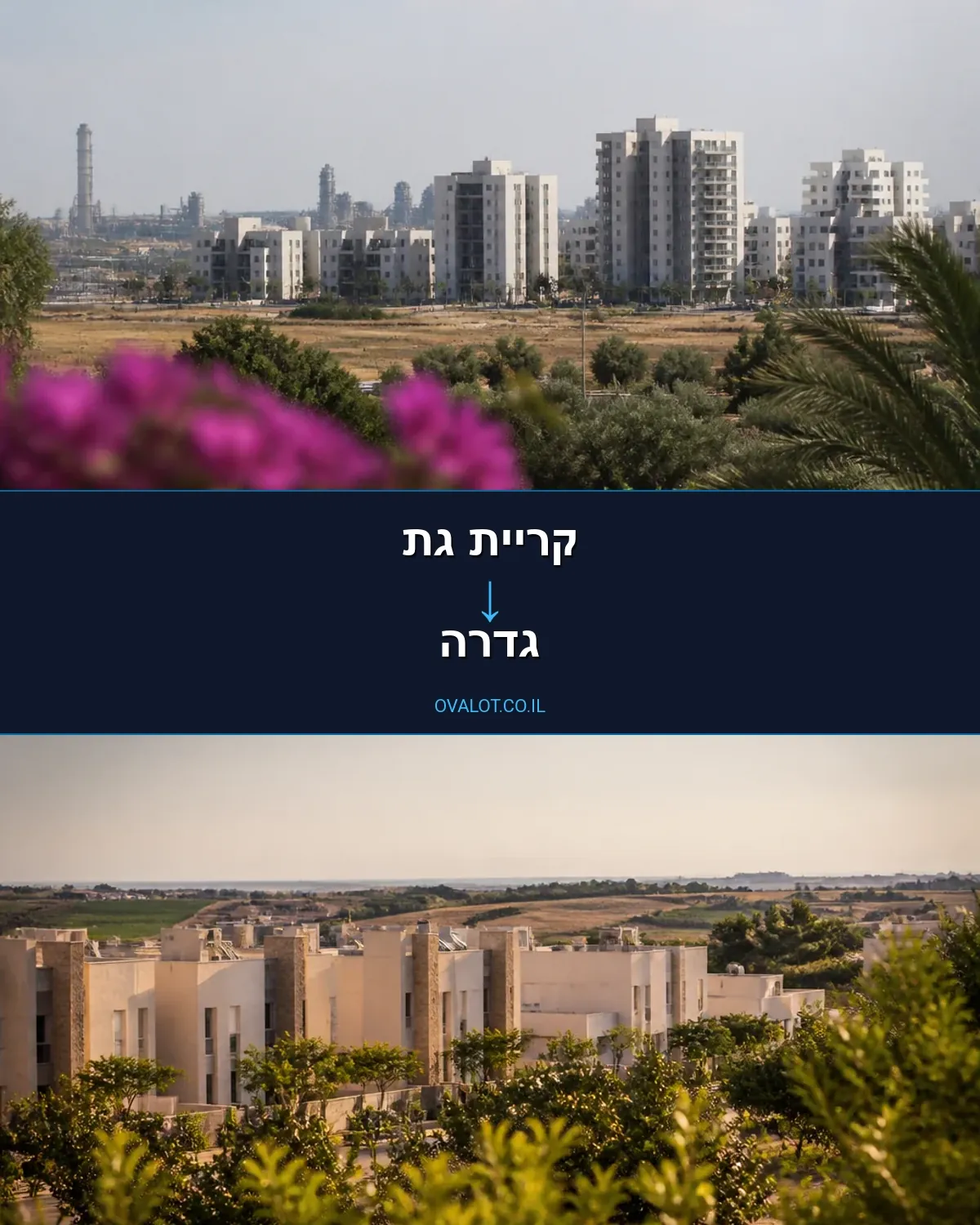 הובלות עם מנוף מקריית גת לגדרה