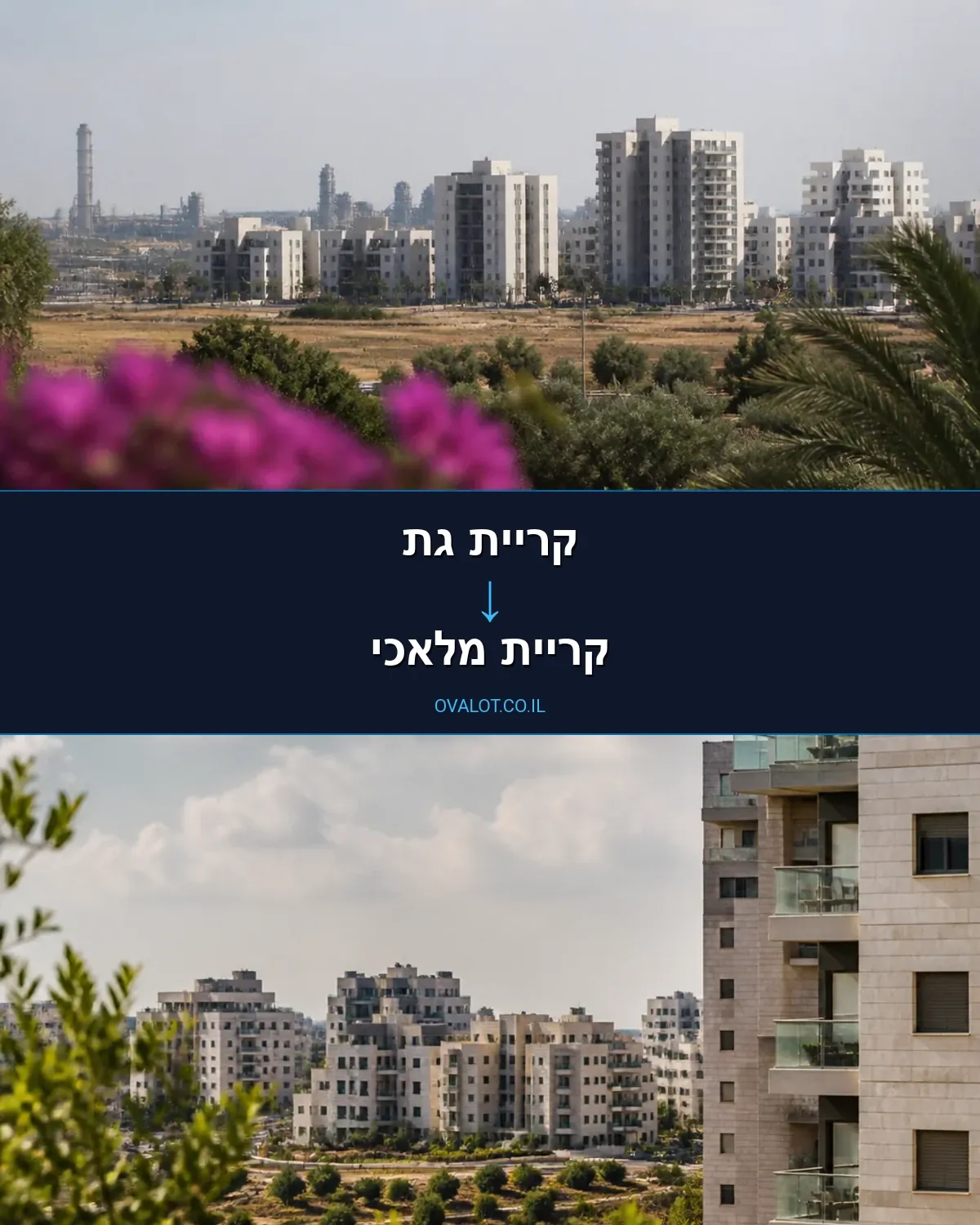 הובלות דירה מקריית גת לקריית מלאכי