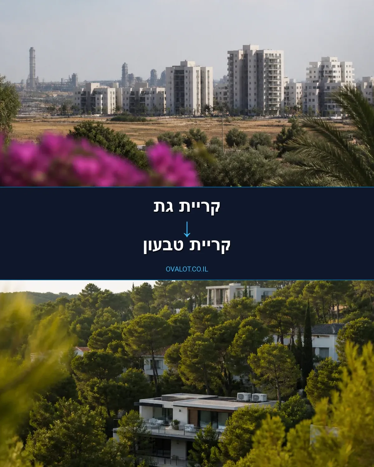 הובלות בתים פרטיים מקריית גת לקריית טבעון
